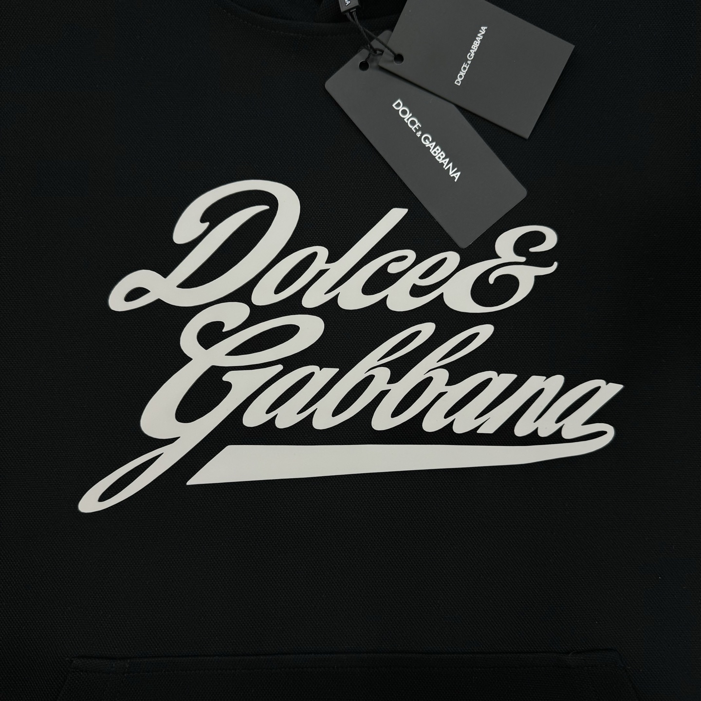 Dolce & Gabbana杜嘉班纳新品连帽卫衣.定制专属380g天丝面料，定制原版工艺螺纹，袖子.胸