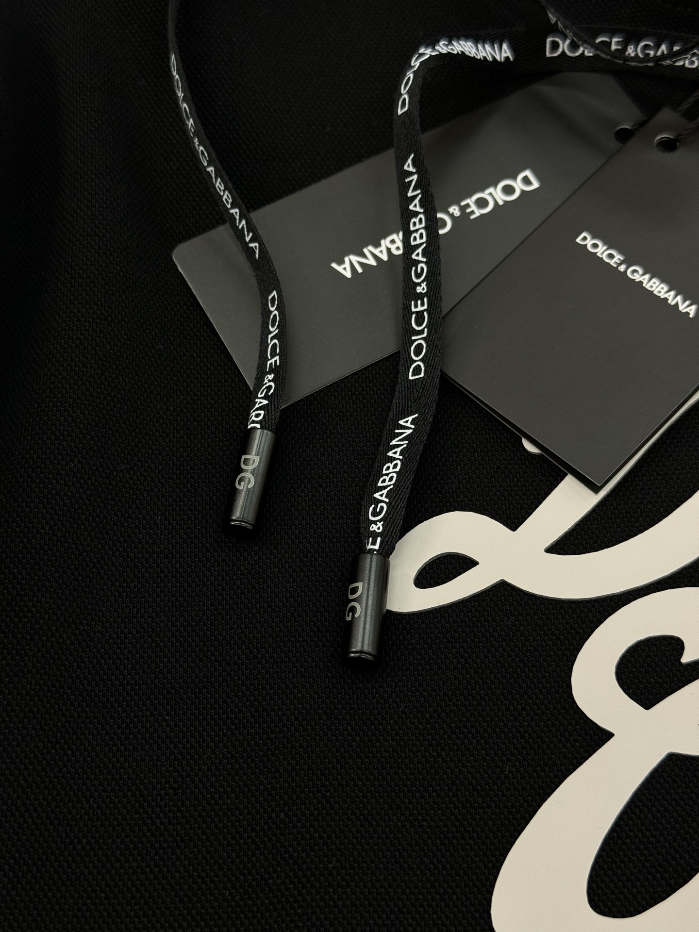 Dolce & Gabbana杜嘉班纳新品连帽卫衣.定制专属380g天丝面料，定制原版工艺螺纹，袖子.胸