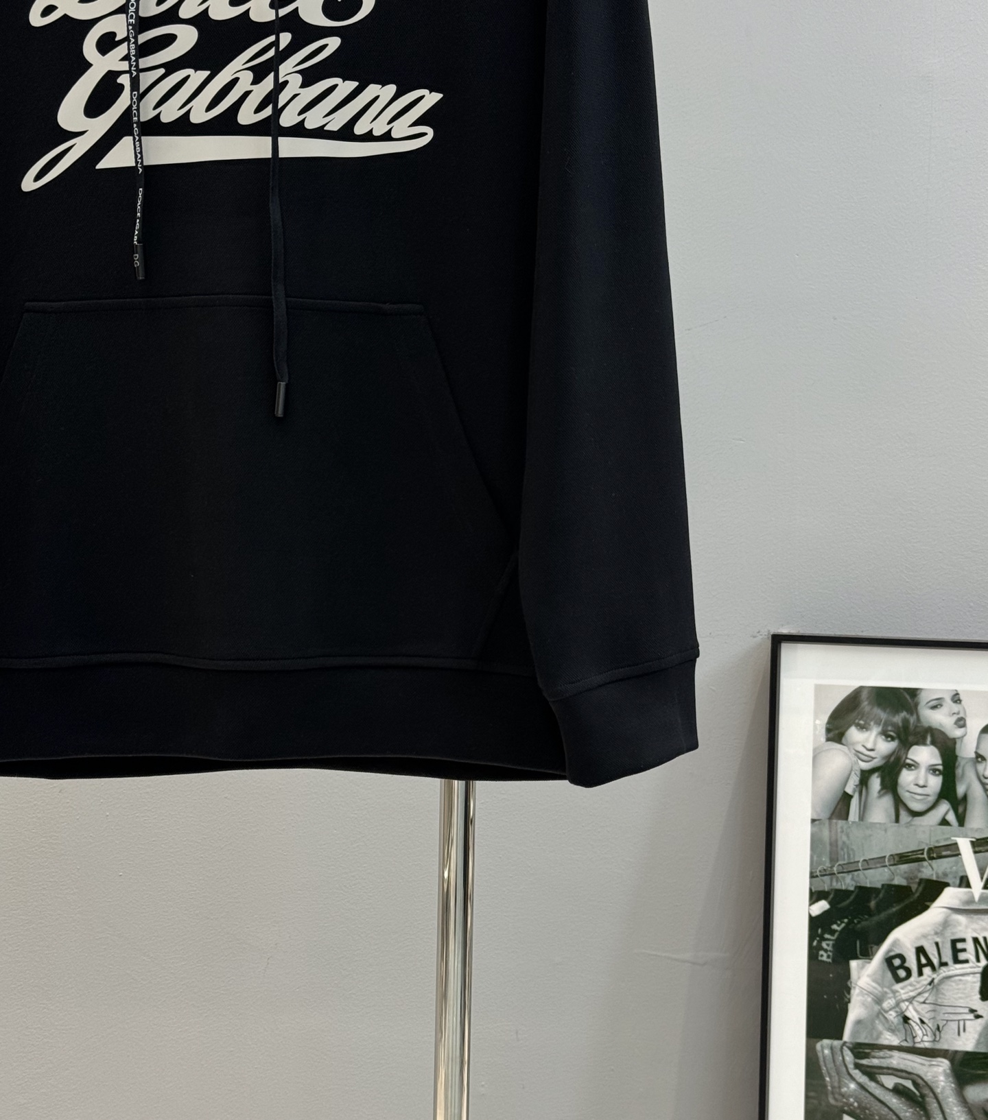 Dolce & Gabbana杜嘉班纳新品连帽卫衣.定制专属380g天丝面料，定制原版工艺螺纹，袖子.胸