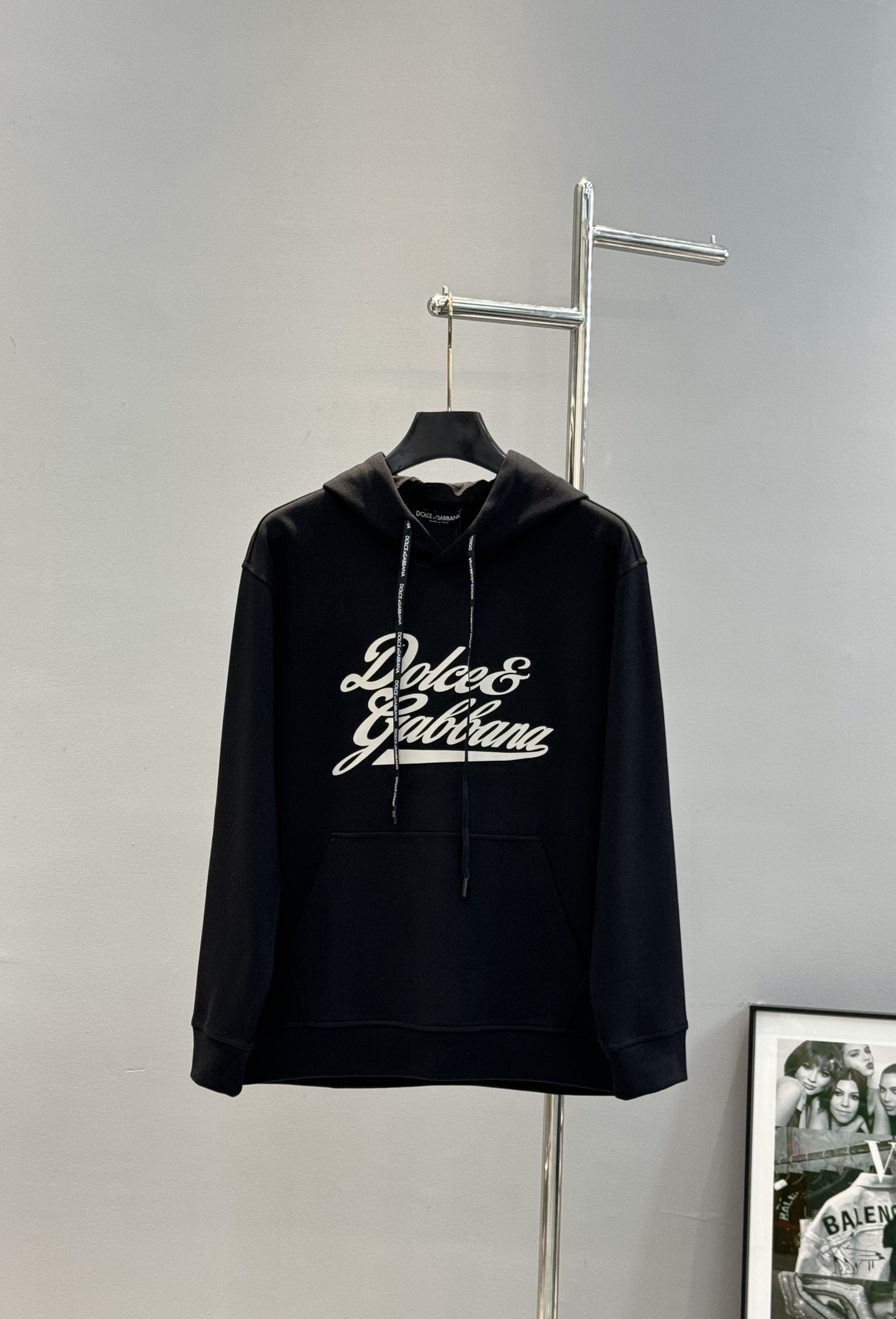 Dolce & Gabbana杜嘉班纳新品连帽卫衣.定制专属380g天丝面料，定制原版工艺螺纹，袖子.胸