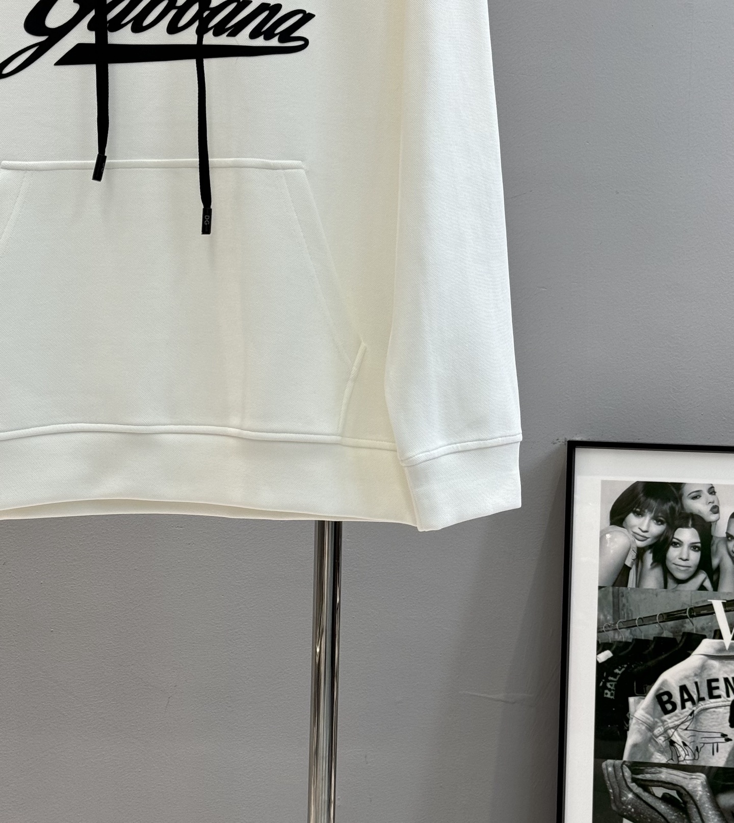 Dolce & Gabbana杜嘉班纳新品连帽卫衣.定制专属380g天丝面料，定制原版工艺螺纹，袖子.胸