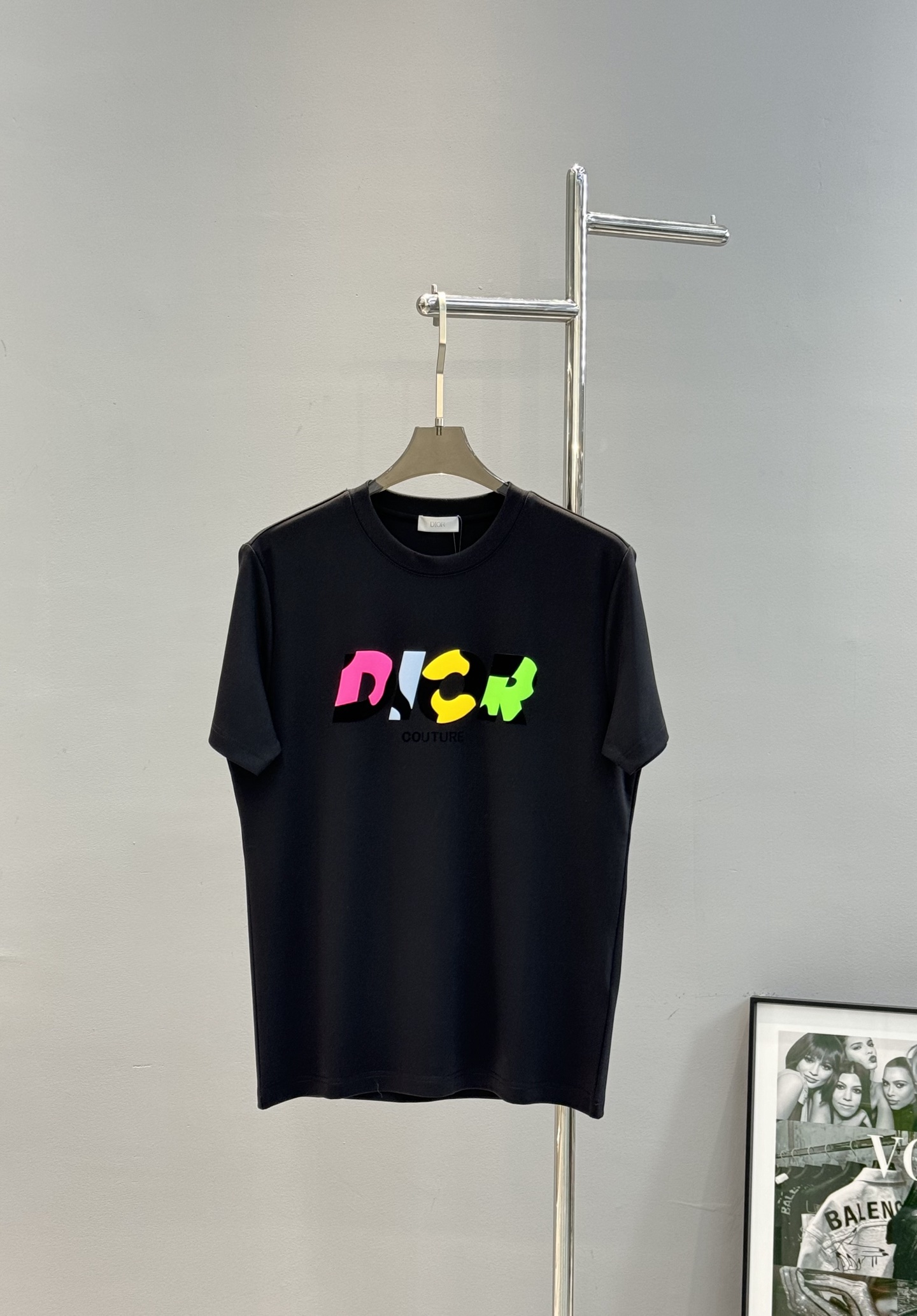 顶级颜值担当！Dior迪奥25s新款莫代尔T恤.当季颜值担当.糖果色彩品牌字母烫画工艺.视觉感设计.字母