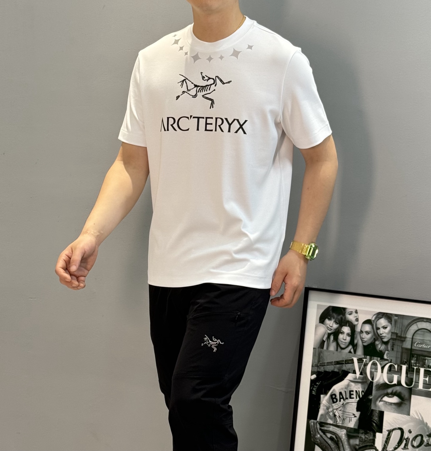 ARC'TERY*始祖-鸟25s新款莫代尔T恤.优选280g莫代尔棉质面料，柔软舒适.裁剪工艺到位没有任