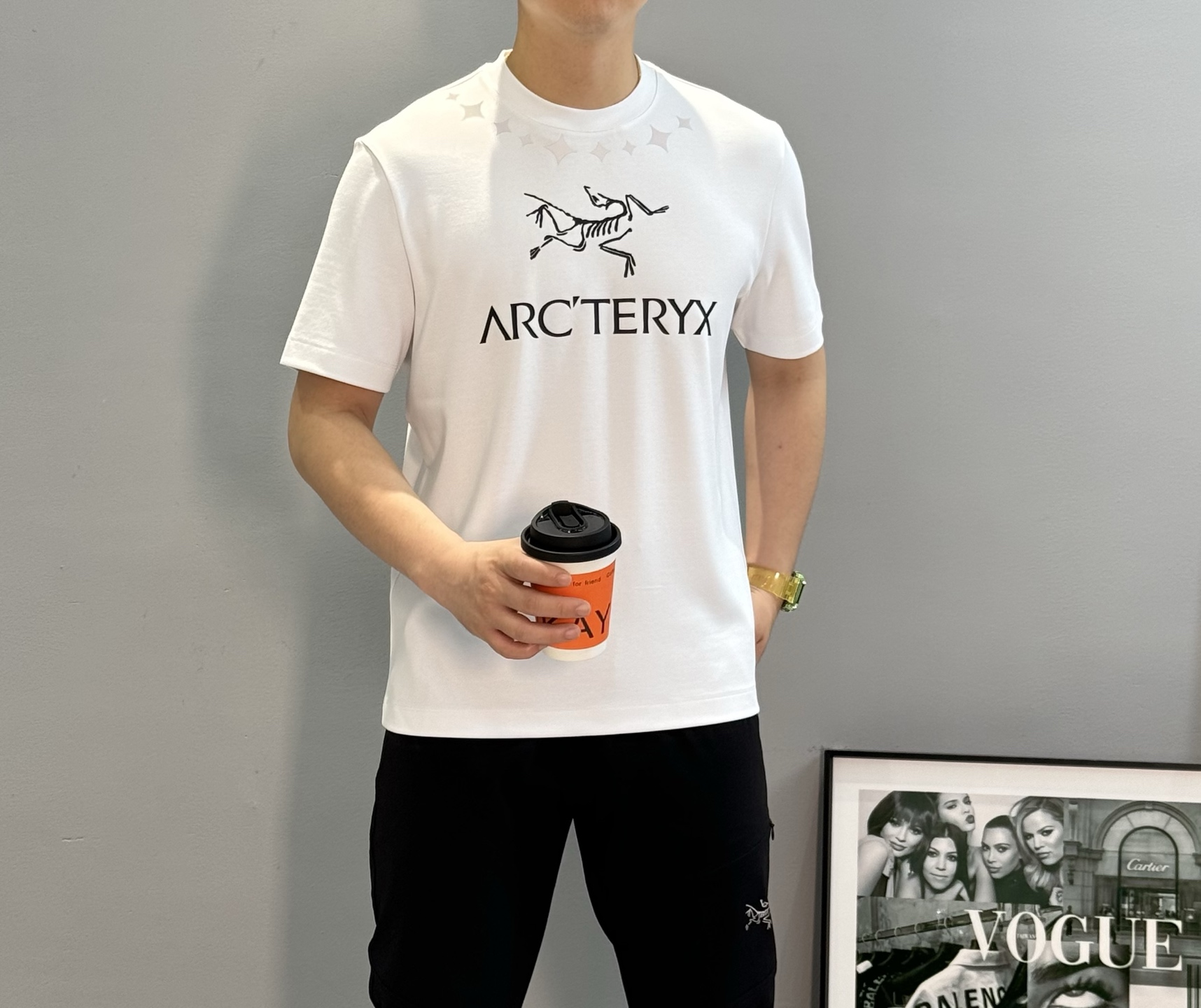 ARC'TERY*始祖-鸟25s新款莫代尔T恤.优选280g莫代尔棉质面料，柔软舒适.裁剪工艺到位没有任