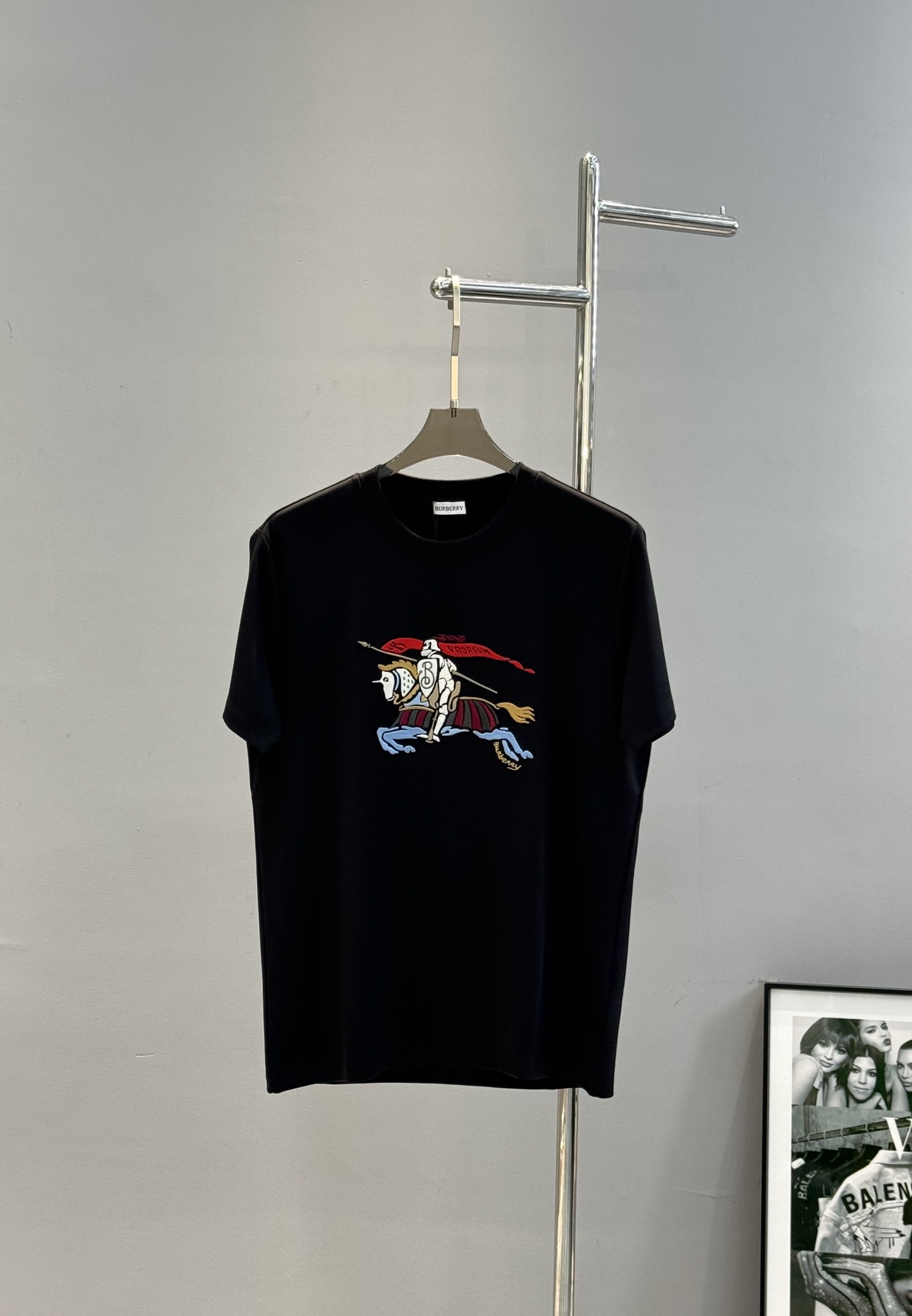 BBR*巴宝莉25s新款莫代尔T恤.重工绣花款推荐～焕新升级百搭基础款，贸易公司出品！！甄选优质有机30