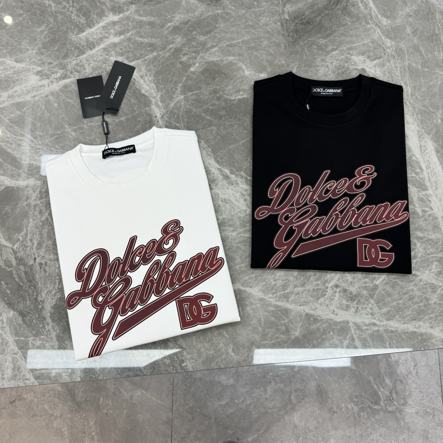 D&G*杜嘉班-纳25s新款莫代尔T恤.经典推荐！优选300g莫代尔棉.婴儿的触碰感觉，入手必定回购！！