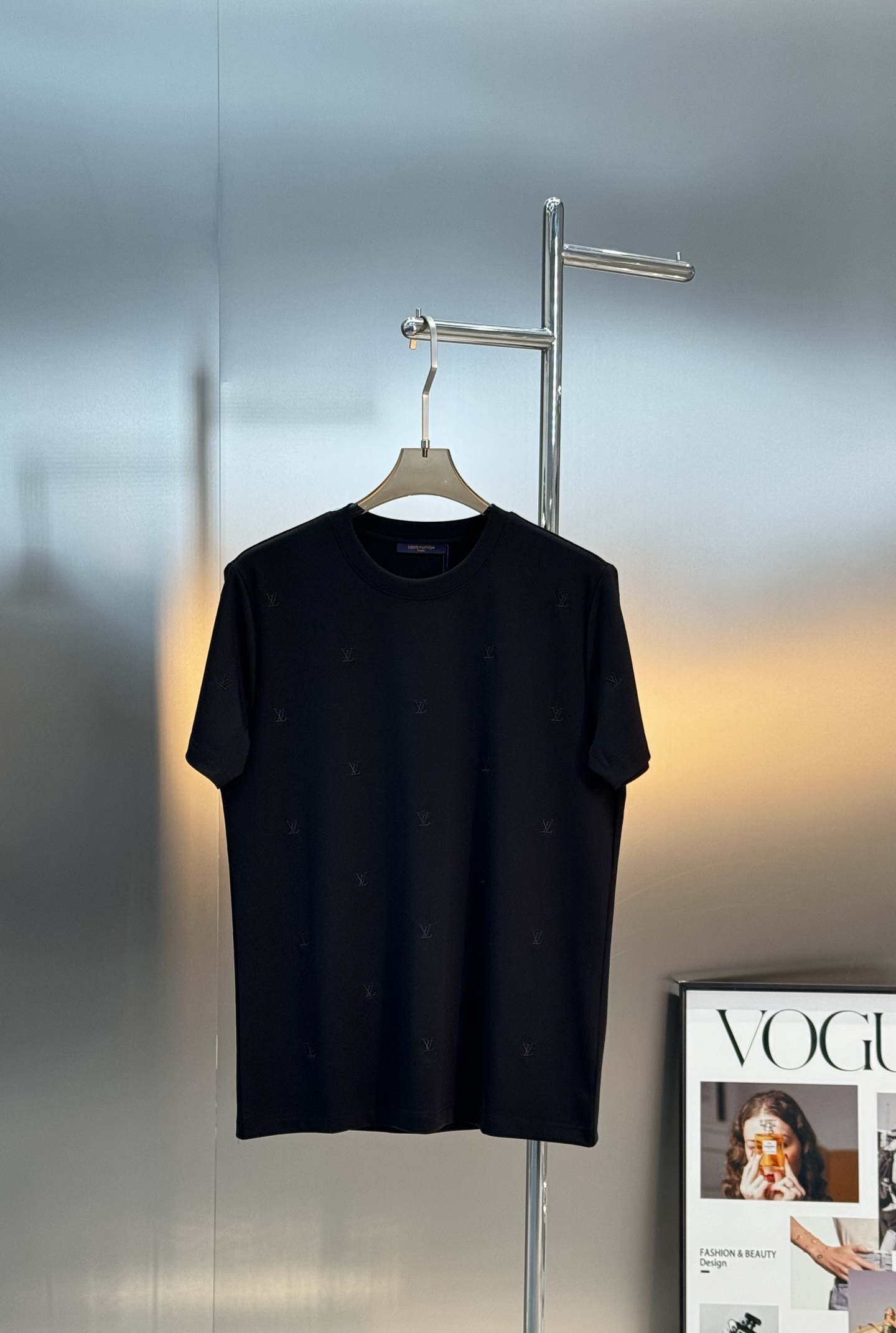 驴牌*25s新款莫代尔短袖T恤.满身重工3D字母绣花.本色绣花简单高级！高克重300g莫代尔棉.胸口老花