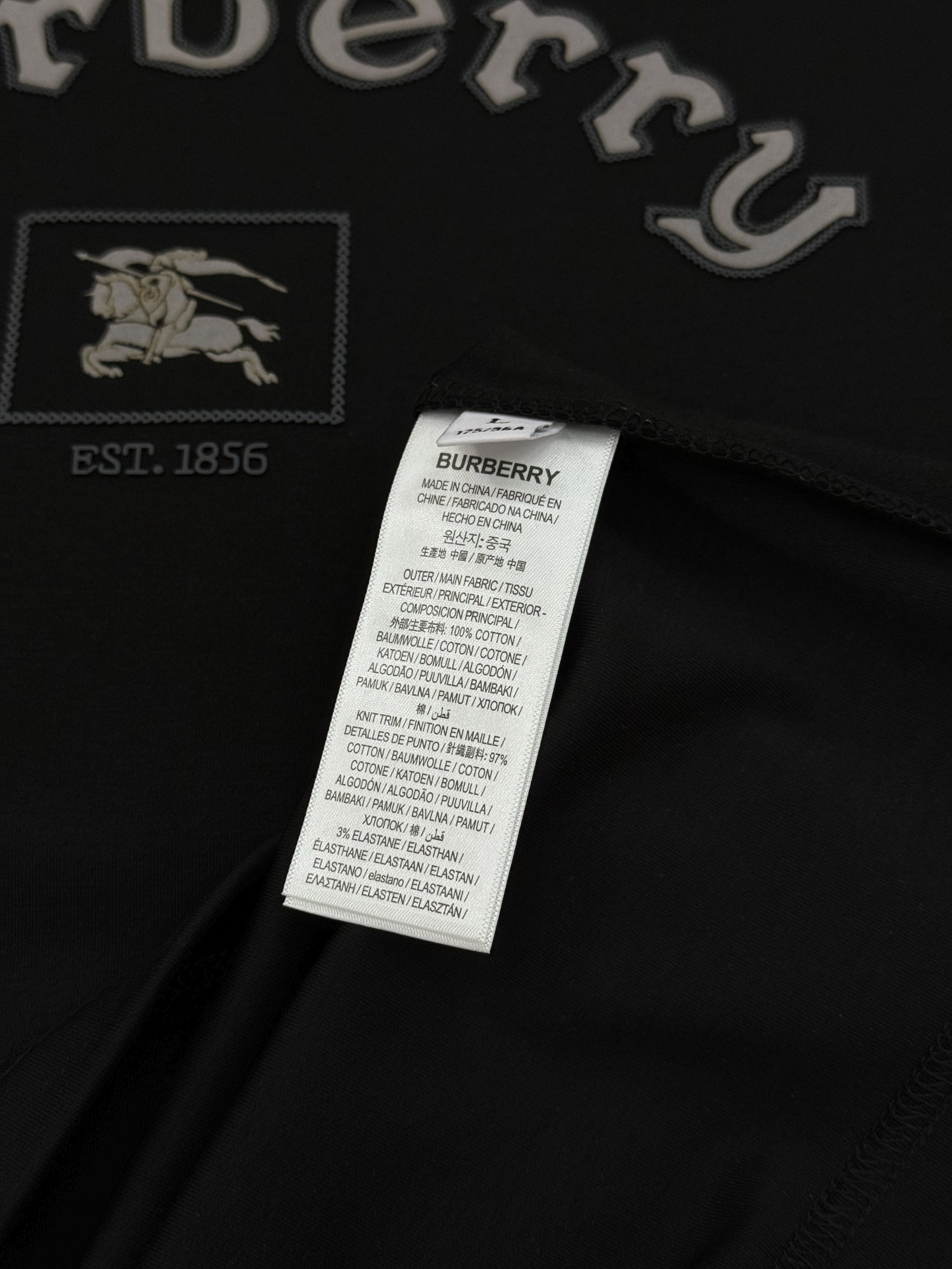 BBR*巴宝莉25s新款莫代尔T恤.焕新升级百搭基础款，贸易公司出品！！甄选优质有机300g莫代尔棉面料