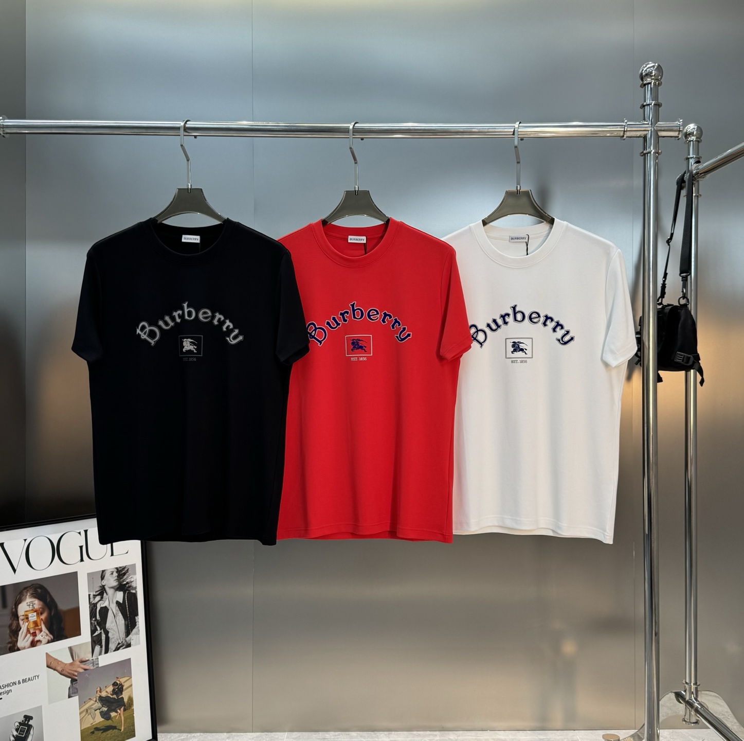 BBR*巴宝莉25s新款莫代尔T恤.焕新升级百搭基础款，贸易公司出品！！甄选优质有机300g莫代尔棉面料