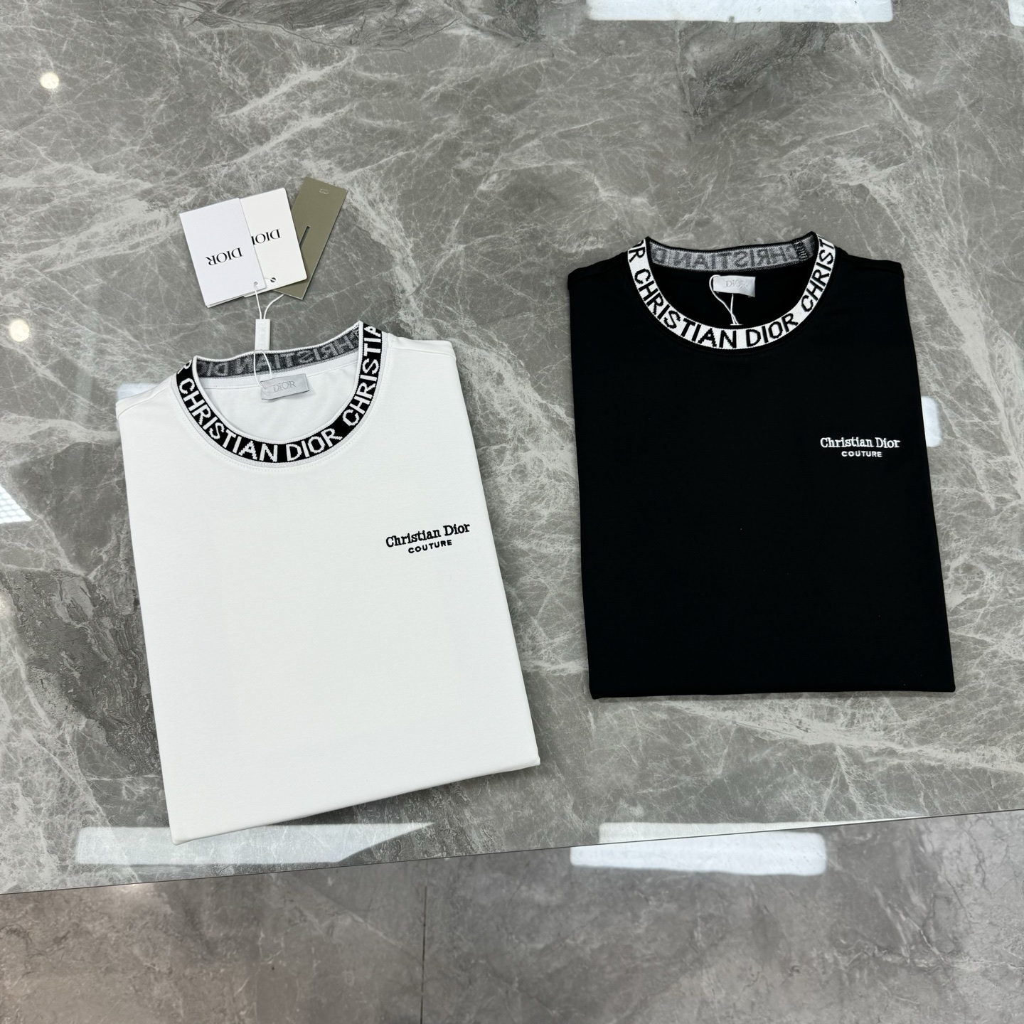 迪奥（Christian Dior） 25s男士莫代尔圆领短袖.原单推荐！优选300g莫代尔棉.婴儿的触