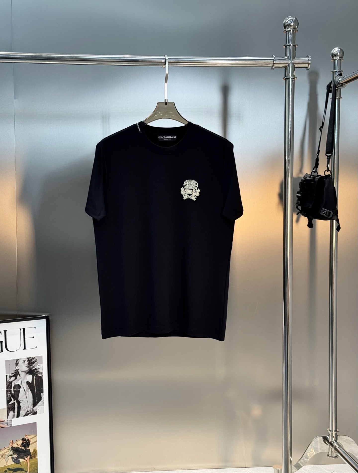 D&G*杜嘉班-纳25s新款莫代尔T恤.优选300g莫代尔棉.婴儿的触碰感觉，入手必定回购！！！面料舒适