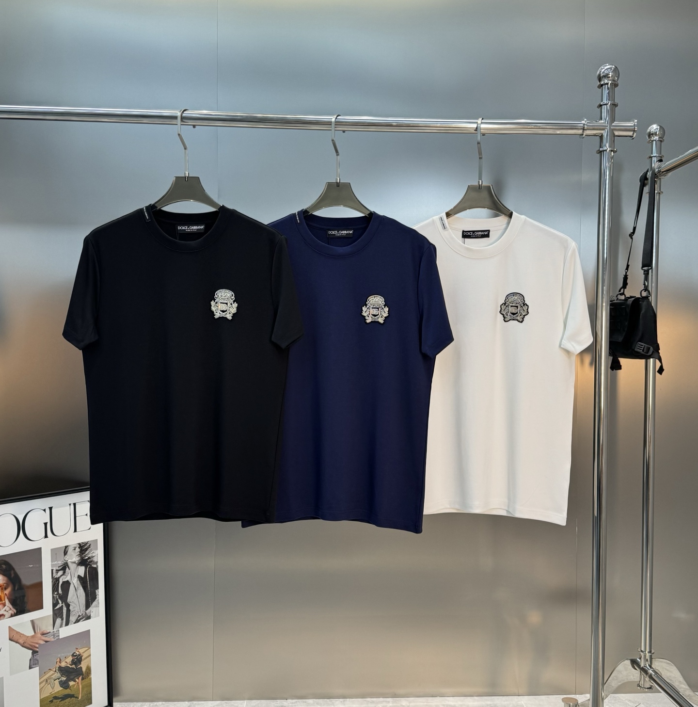 D&G*杜嘉班-纳25s新款莫代尔T恤.优选300g莫代尔棉.婴儿的触碰感觉，入手必定回购！！！面料舒适