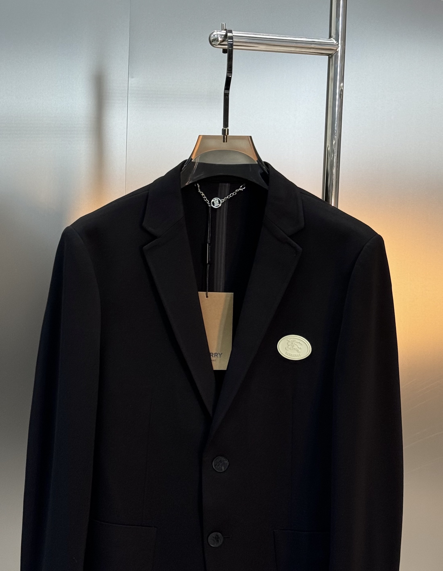 BBR*巴宝莉25s新款西服外套👨🏻外贸公司订单！胸口B家经典战马标识.低调奢华！订制进口原版锦棉罗马面