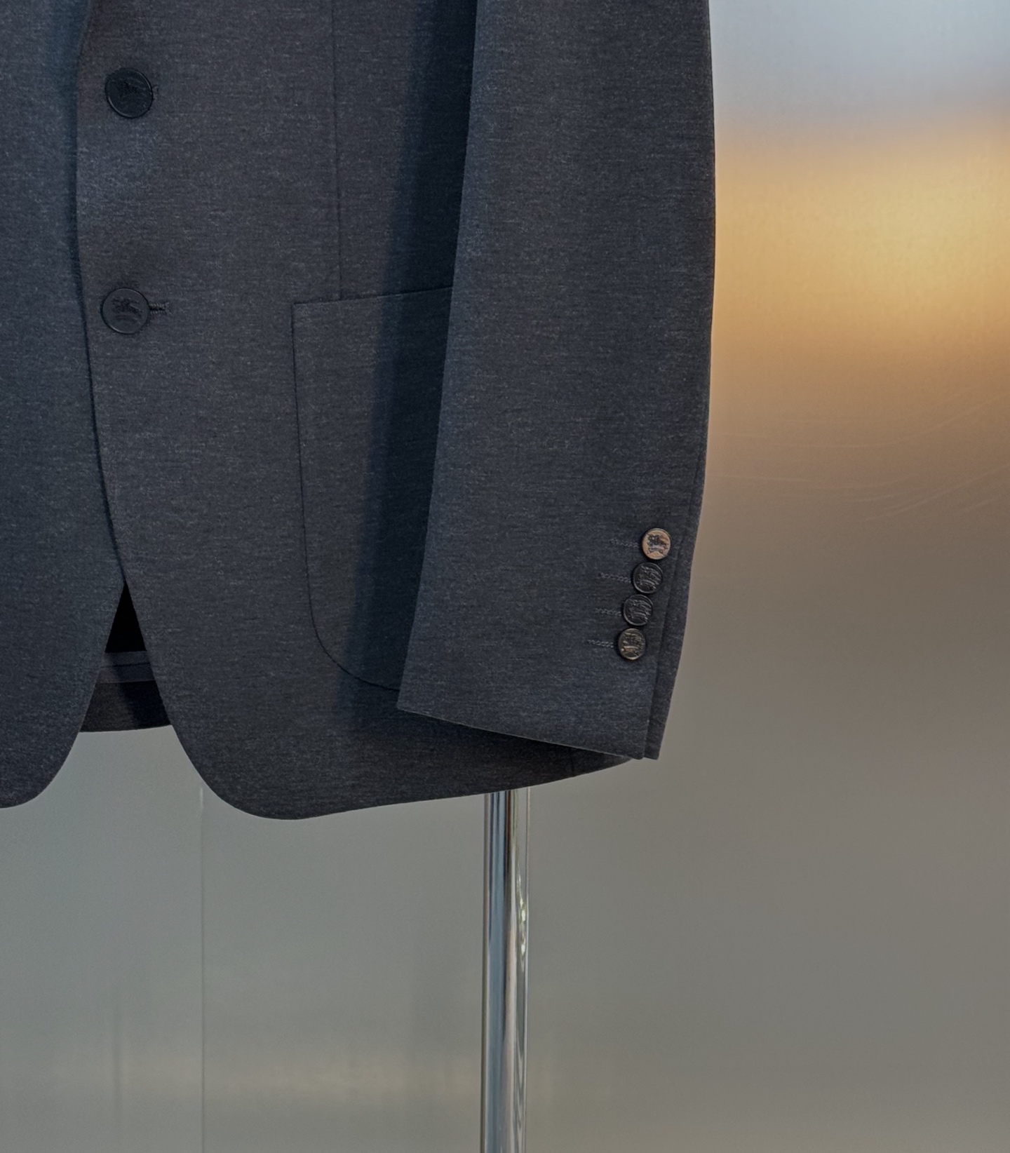 BBR*巴宝莉25s新款西服外套👨🏻外贸公司订单！胸口B家经典战马标识.低调奢华！订制进口原版锦棉罗马面