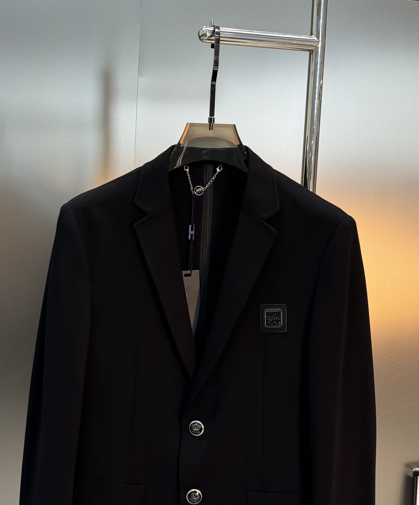 Zegna*杰尼亚*25s新款西服外套👨🏻外贸公司订单！基础款推荐！简单高级.精致品牌原版订制皮牌.进口