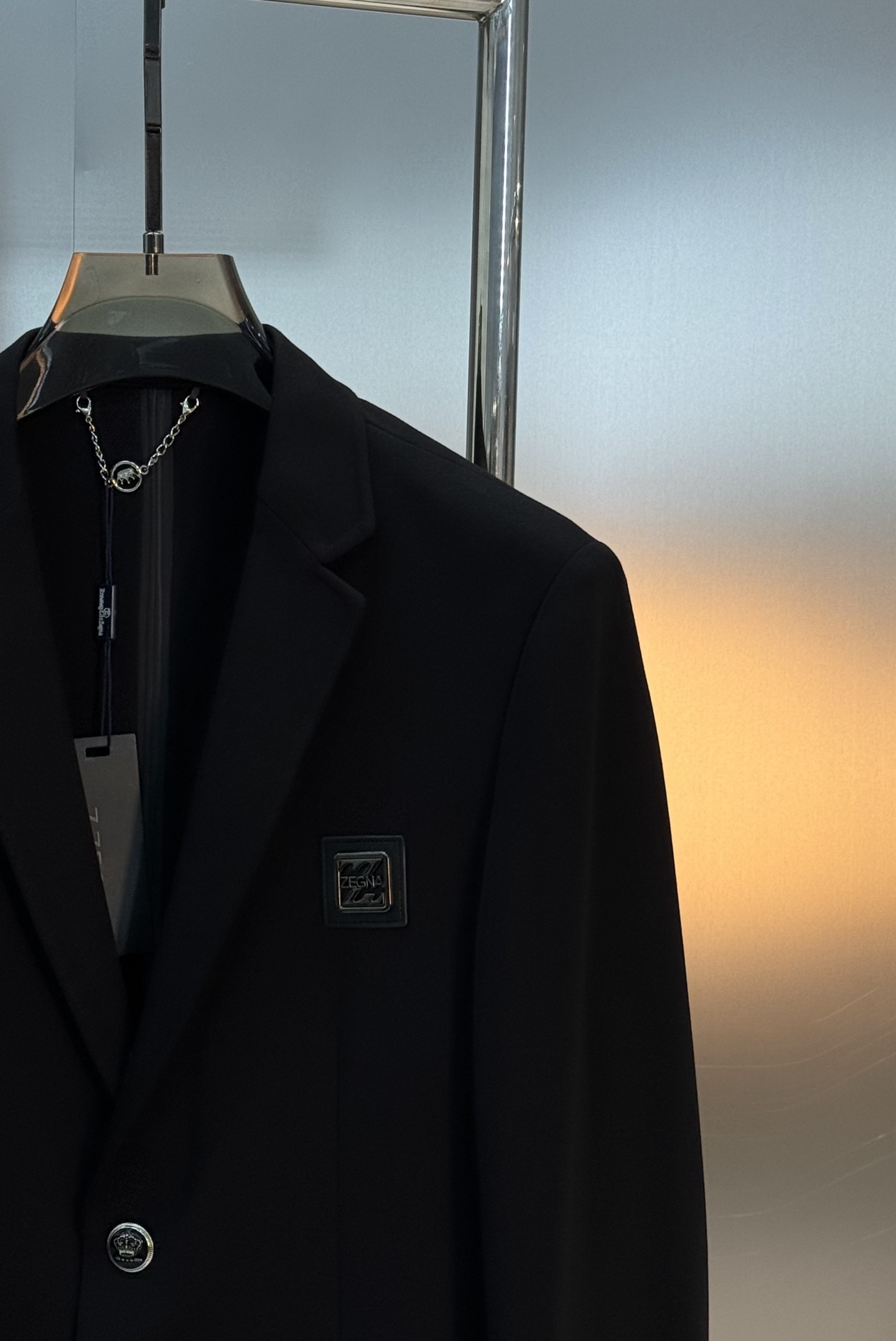 Zegna*杰尼亚*25s新款西服外套👨🏻外贸公司订单！基础款推荐！简单高级.精致品牌原版订制皮牌.进口