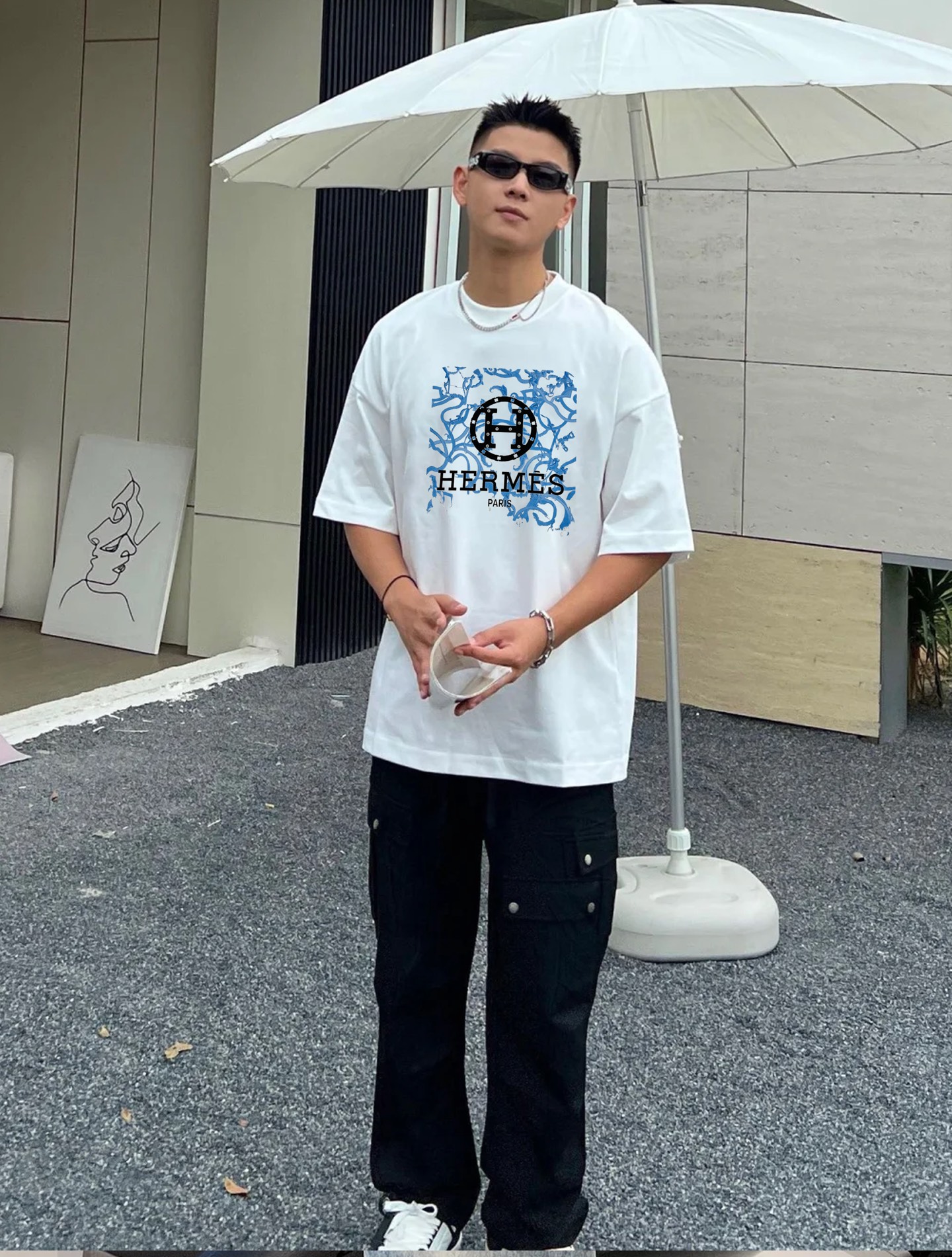 HERM*S 爱马仕25s新款T恤.男女同款.同步官网发售 ！ 为全新系列注入满满活力，这款单品用心甄选