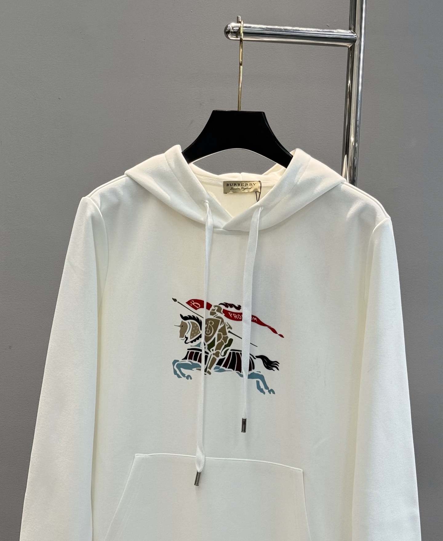 BBR*25S秋冬原单爆款连帽卫衣🔥男女同款！精致3D王牌战马印花工艺撞色设计.简单又高级！一款最基础的