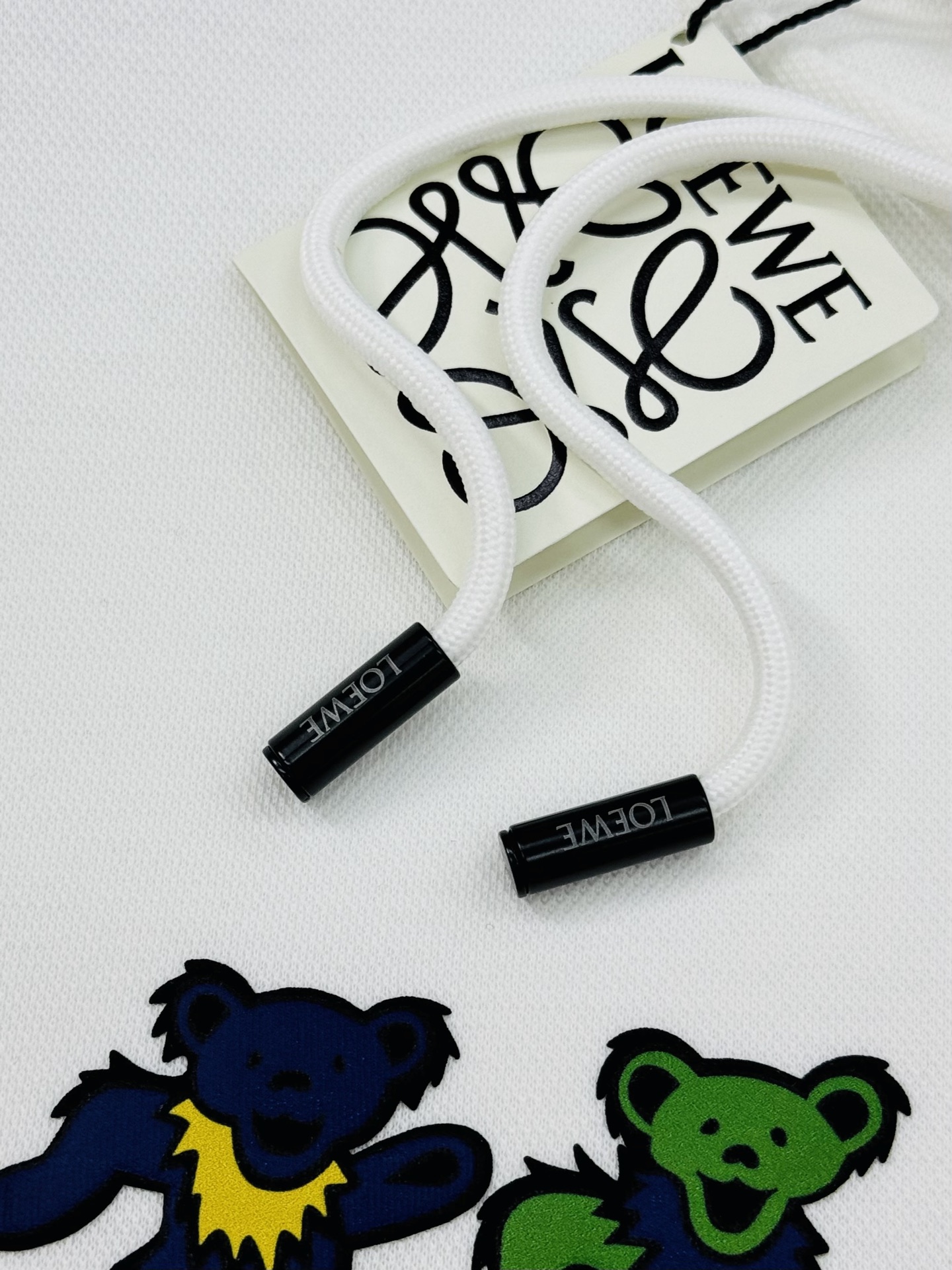 Loew*e 罗意-威25s新款潮牌T恤.男女同款！最新花型小熊造型设计.非常减龄！os版型不挑人，搭配