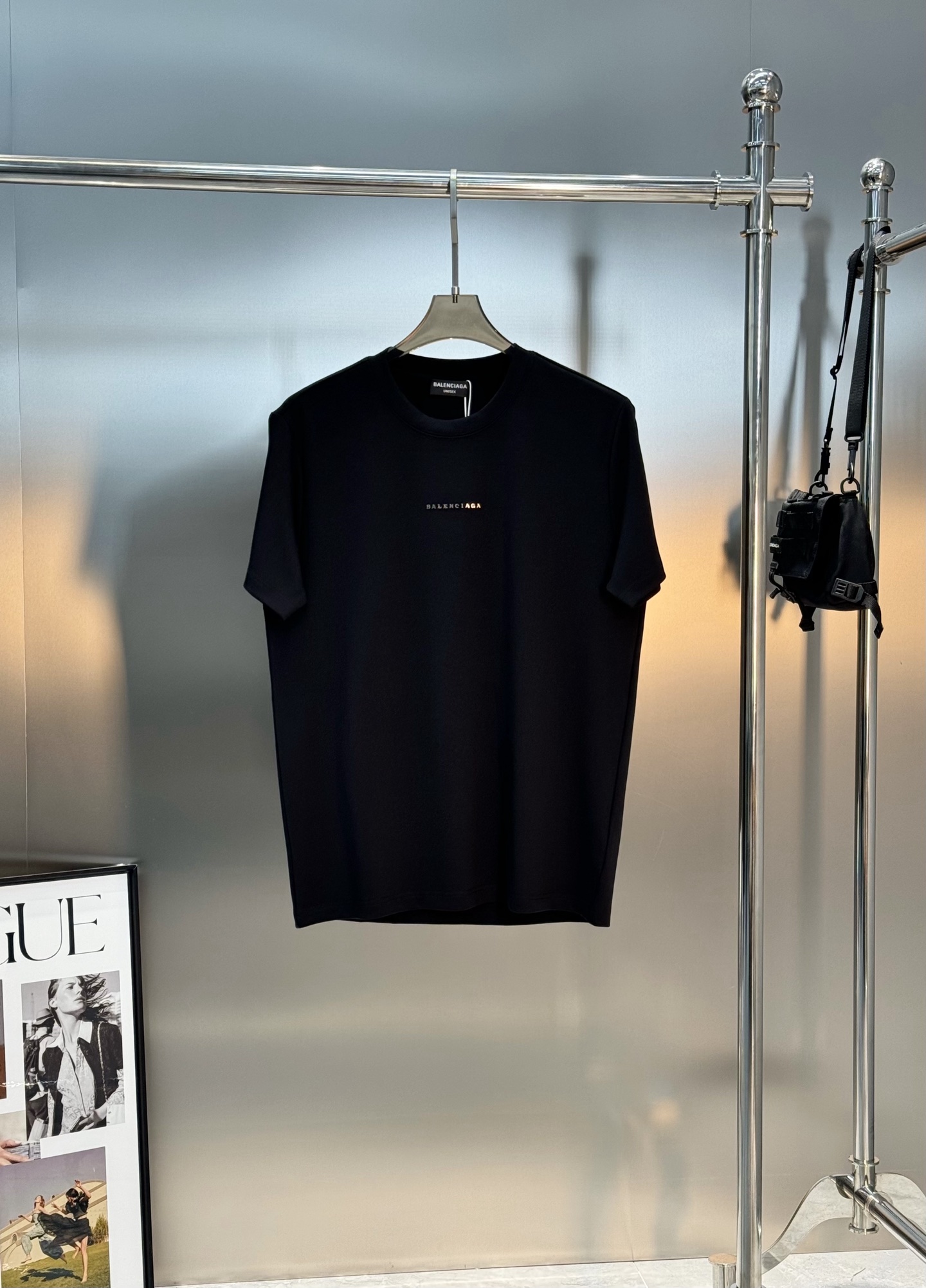 Balenciaga巴黎世家25s新款莫代尔T恤.基础款推荐！干净利落.经典字母图形设计，高温烫画高周波