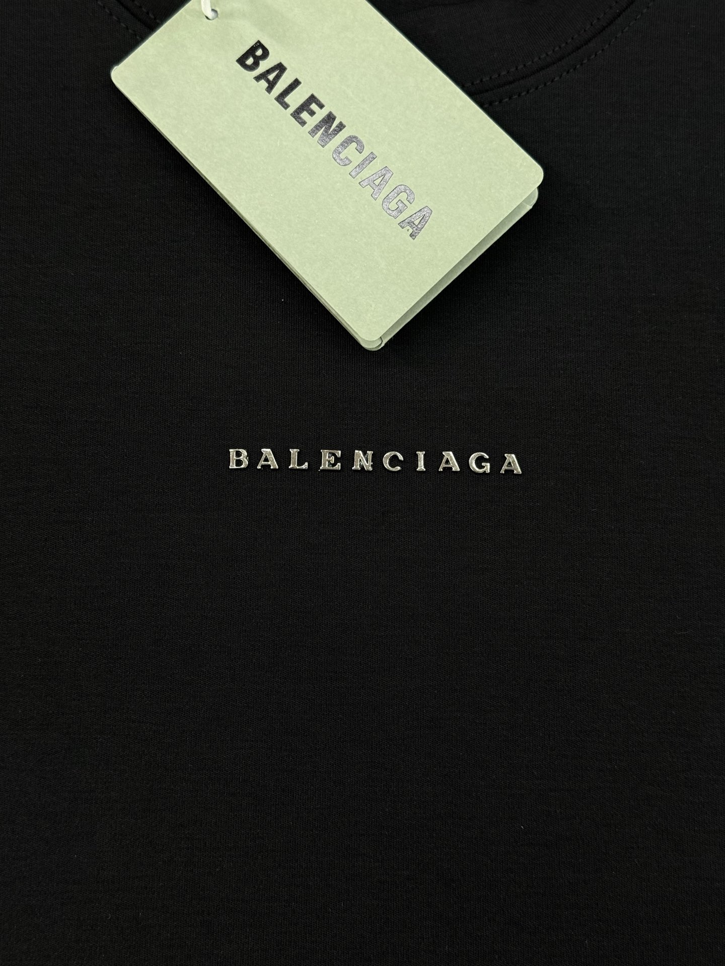 Balenciaga巴黎世家25s新款莫代尔T恤.基础款推荐！干净利落.经典字母图形设计，高温烫画高周波