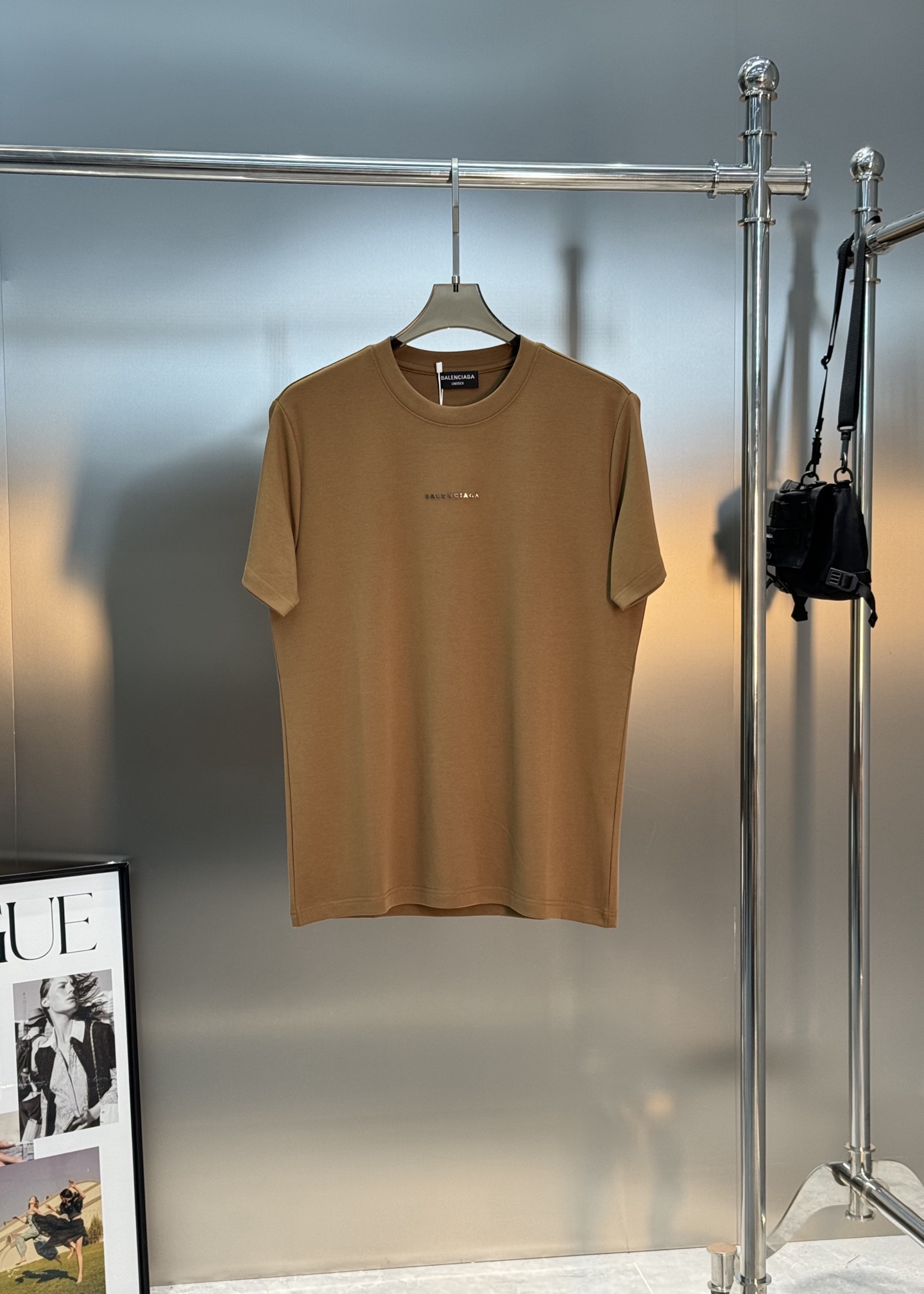 Balenciaga巴黎世家25s新款莫代尔T恤.基础款推荐！干净利落.经典字母图形设计，高温烫画高周波