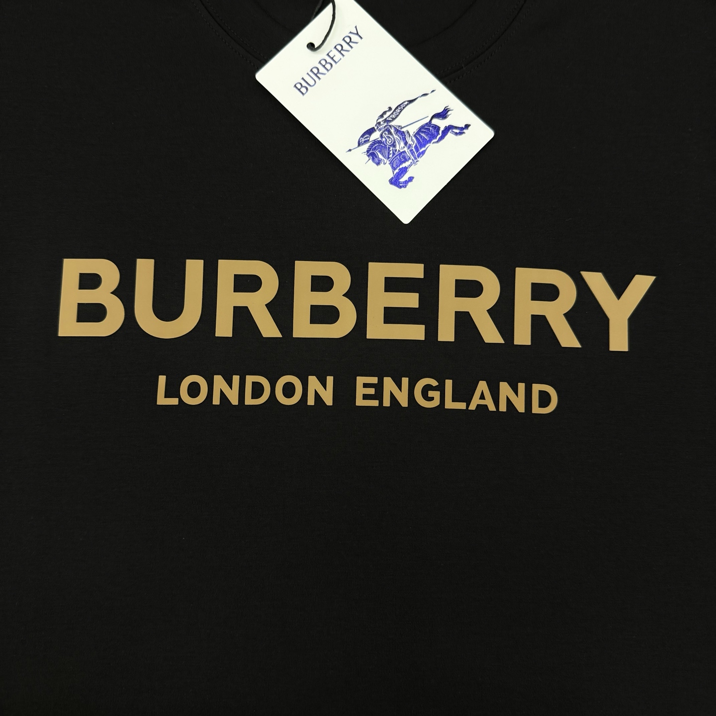 BBR*巴宝莉25s新款字母T恤.焕新升级百搭基础款，贸易公司出品！！甄选优质有机300g莫代尔棉面料，