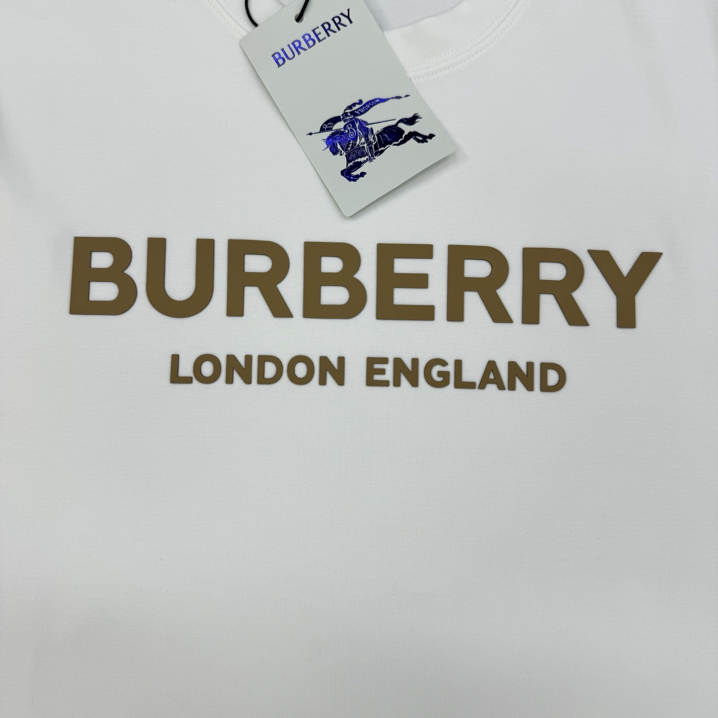 BBR*巴宝莉25s新款字母T恤.焕新升级百搭基础款，贸易公司出品！！甄选优质有机300g莫代尔棉面料，