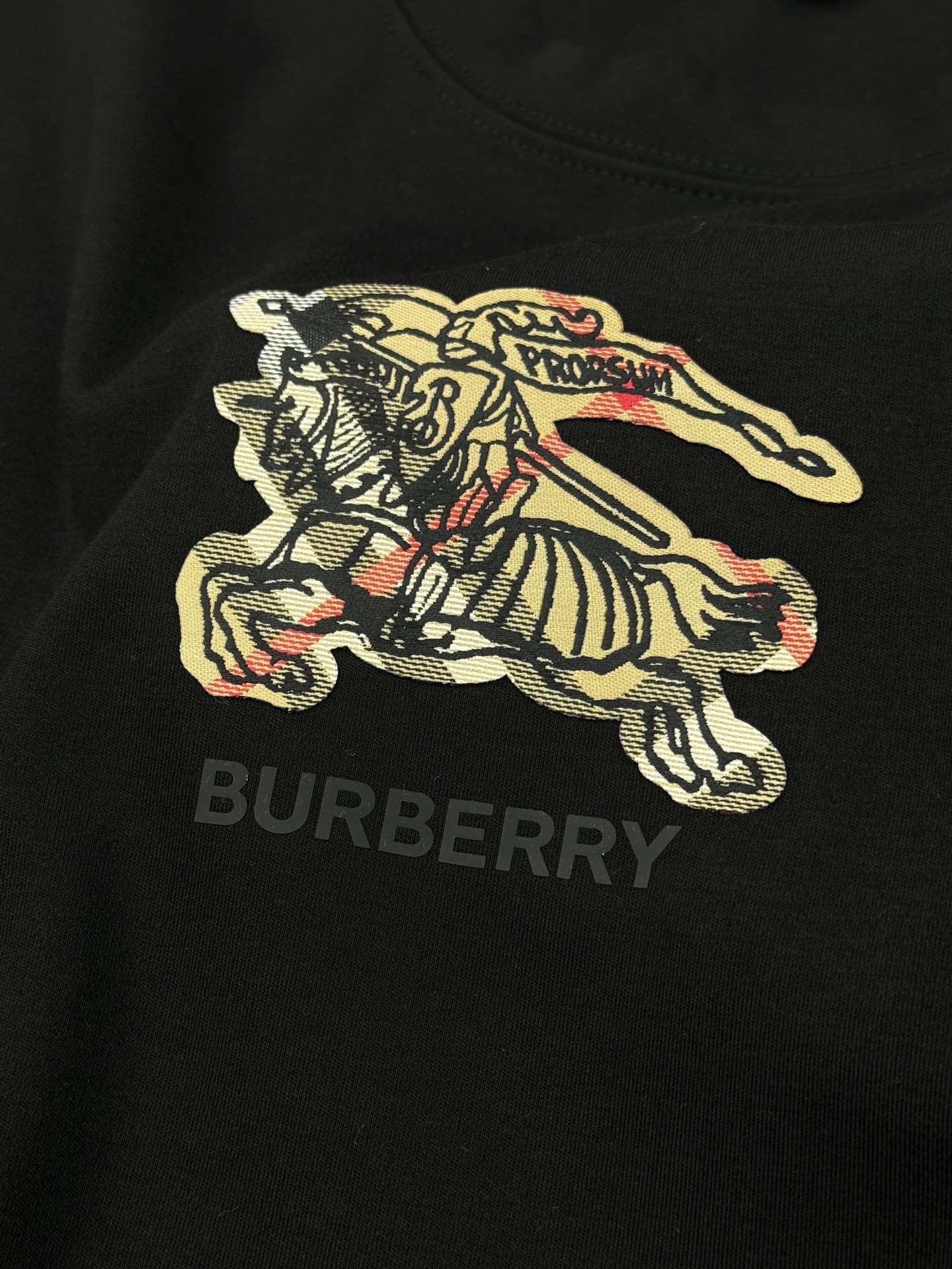 BBR*巴宝莉25s新款战马T恤.焕新升级百搭基础款，贸易公司出品！！甄选优质有机300g莫代尔棉面料，