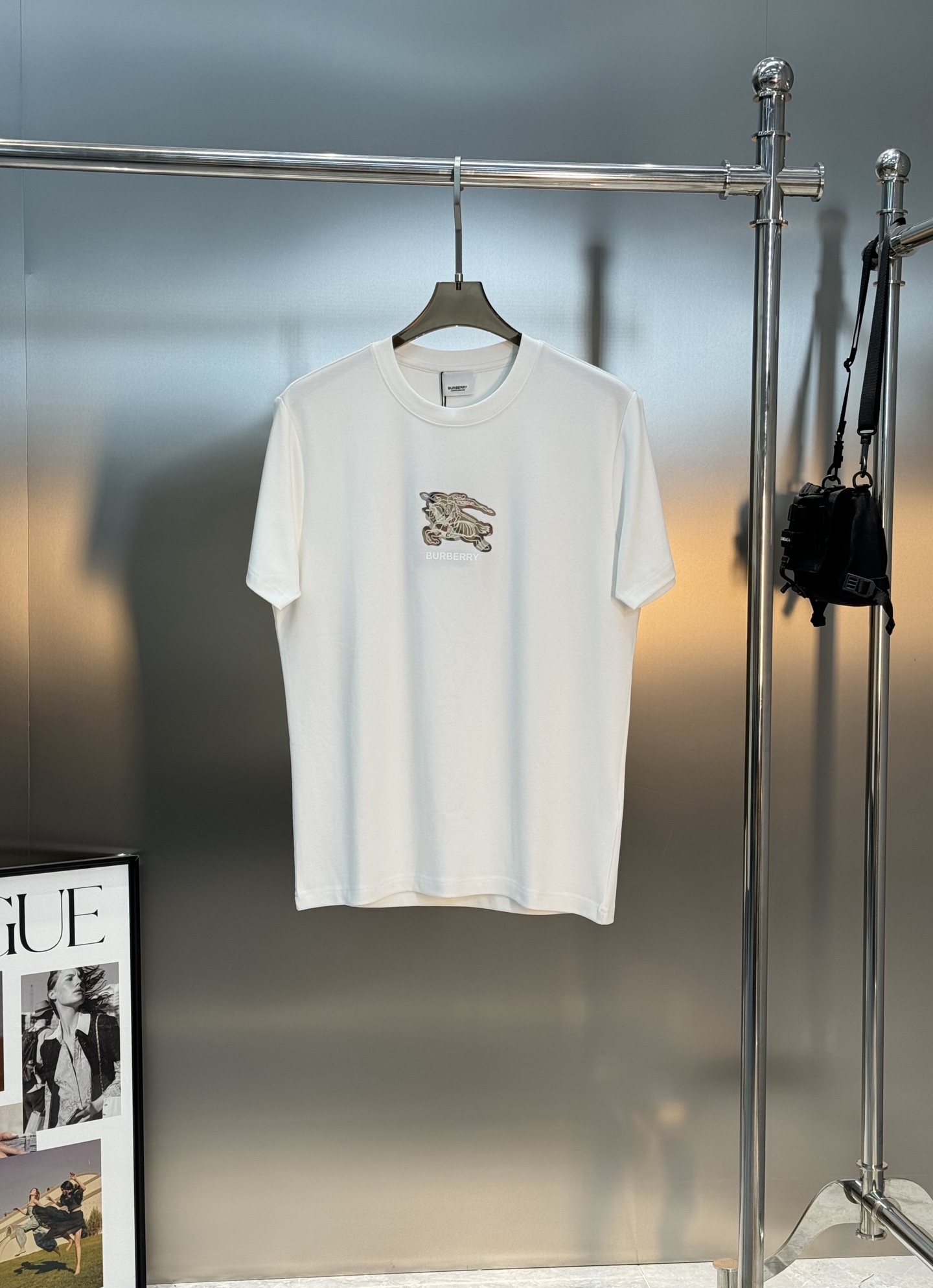 BBR*巴宝莉25s新款战马T恤.焕新升级百搭基础款，贸易公司出品！！甄选优质有机300g莫代尔棉面料，