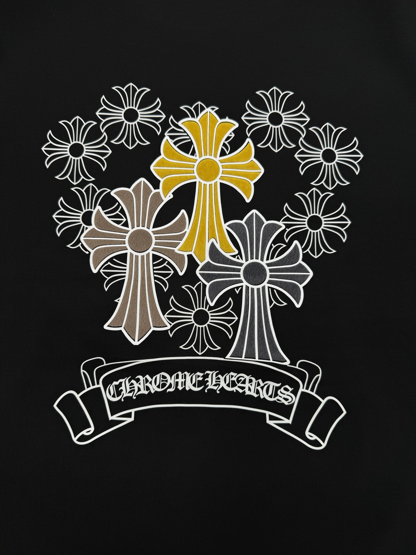 Chrome Hearts克罗心25s新款连帽卫.男女同款.可搭配套装.宽松版型运动休闲随意搭配.采用2