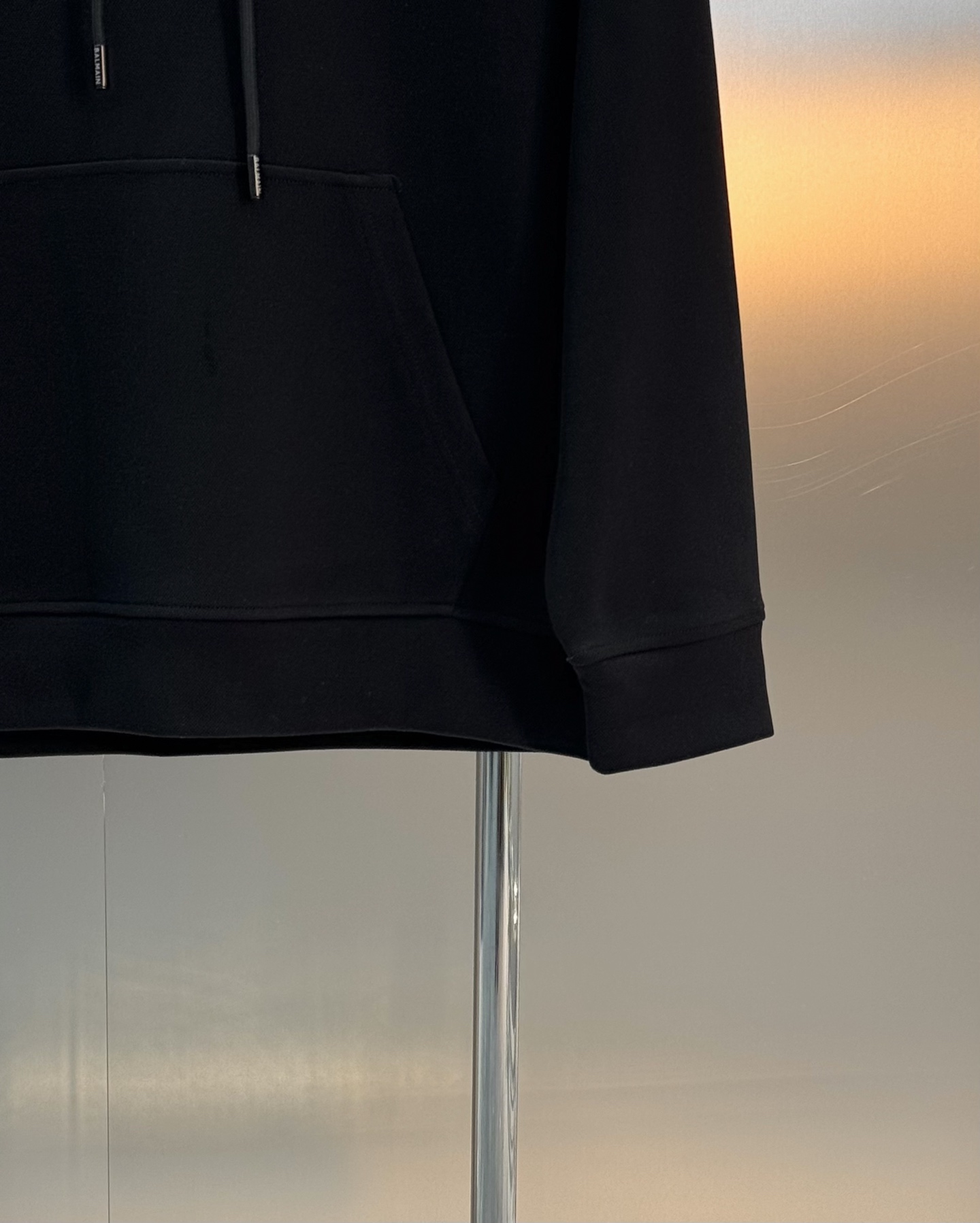 BALAIN CIAGA25s巴黎新款连帽卫衣，棉质面料柔软舒适，胸前“Life is a journe