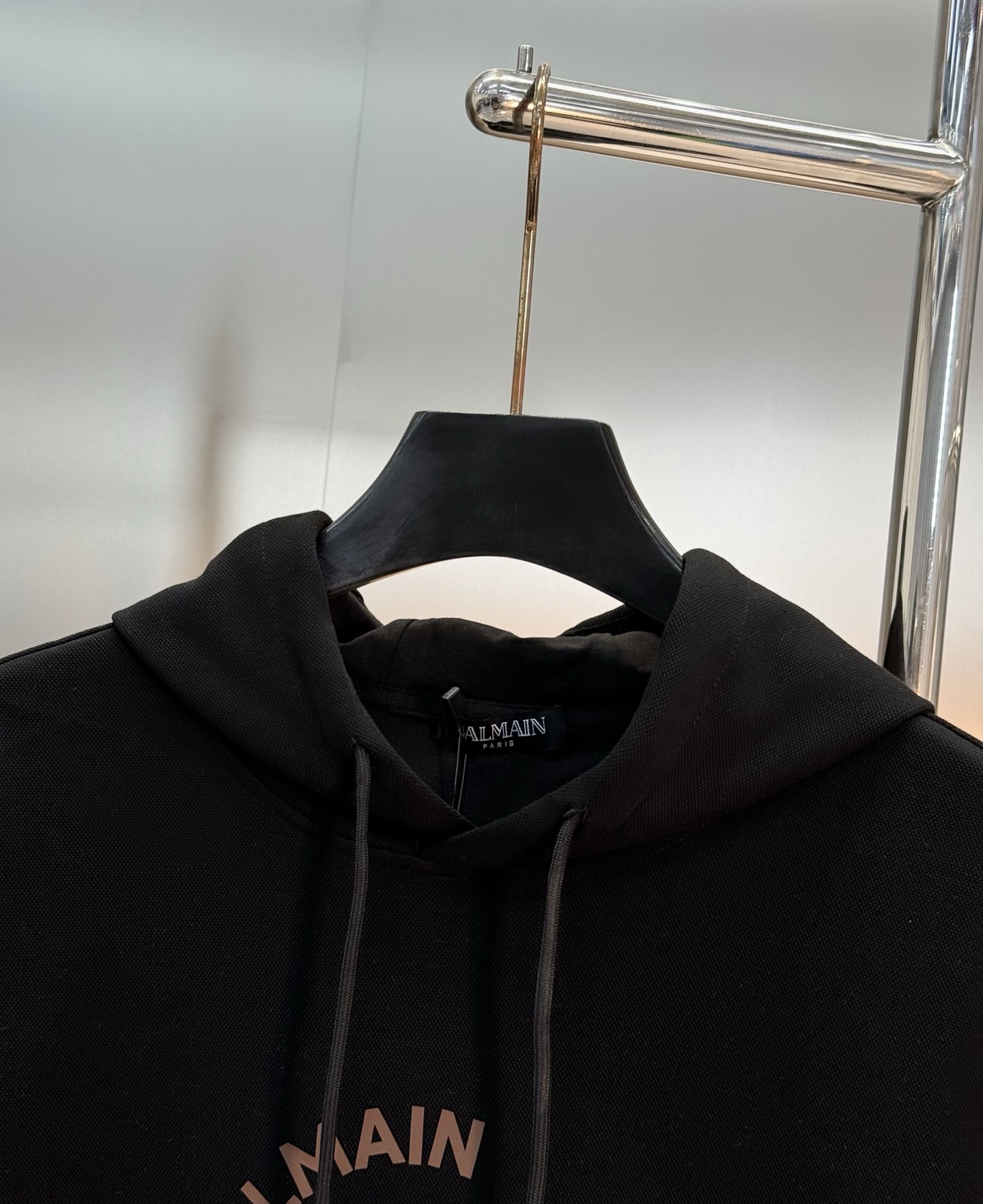 BALAIN CIAGA25s巴黎新款连帽卫衣，棉质面料柔软舒适，胸前“Life is a journe