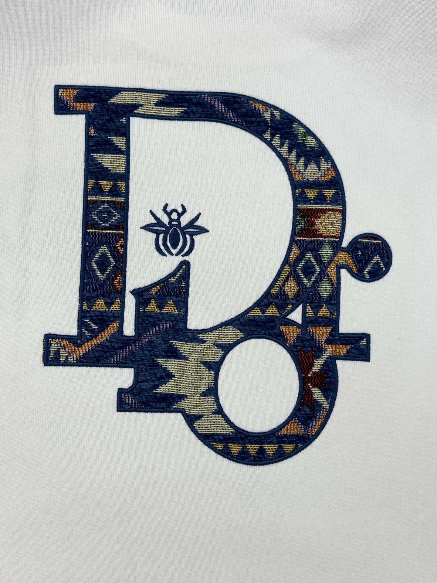 Dior Embroidered Letter Sweatshirt, Soft and Warm Cotton Fabric, Round Neck 10 i1760339996665 2067 0 8
