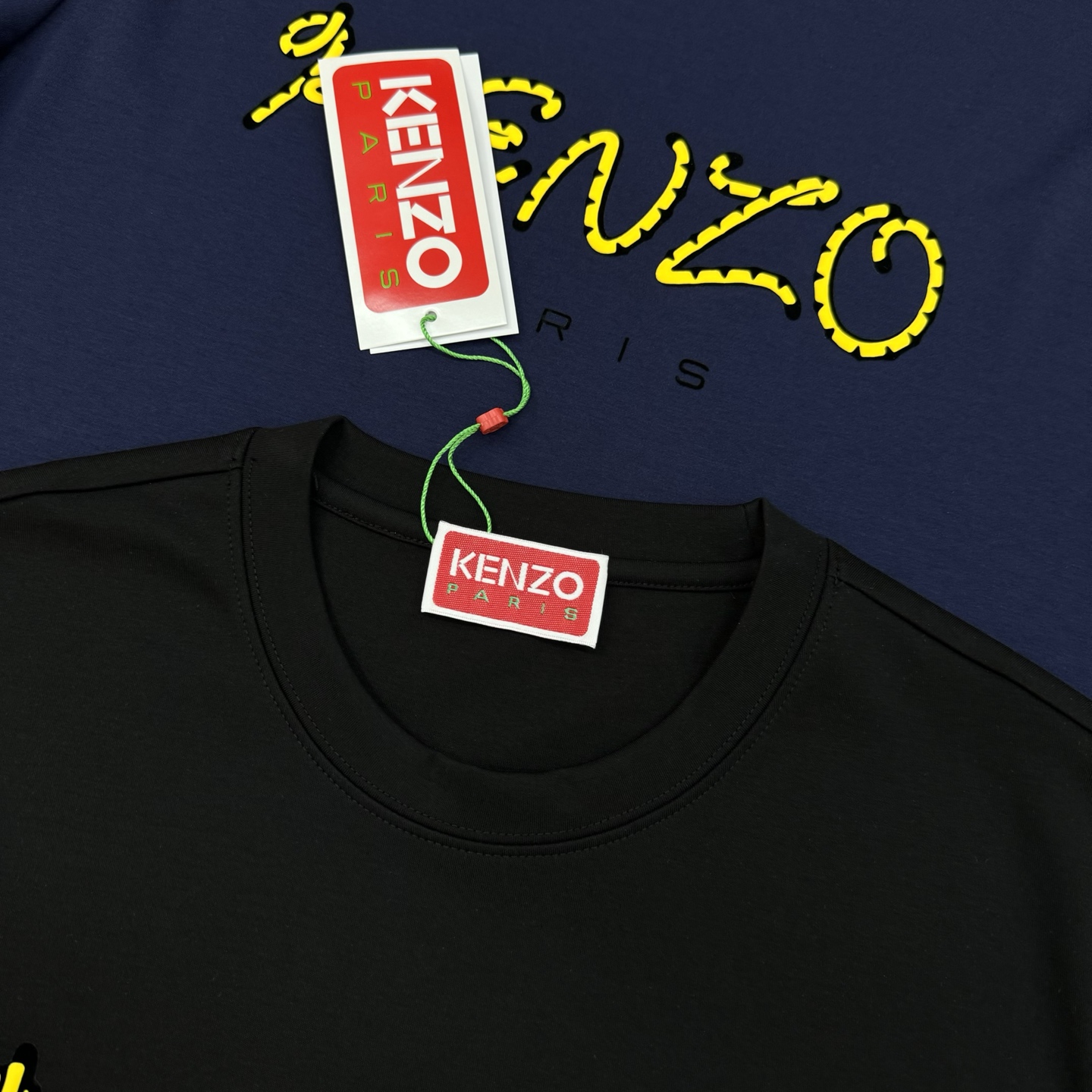 חולצת טי שירט מודאלית לגברים של Kenzo עם לוגו רקום - נוחות וסגנון 6 i1760342995523 9263 0 4