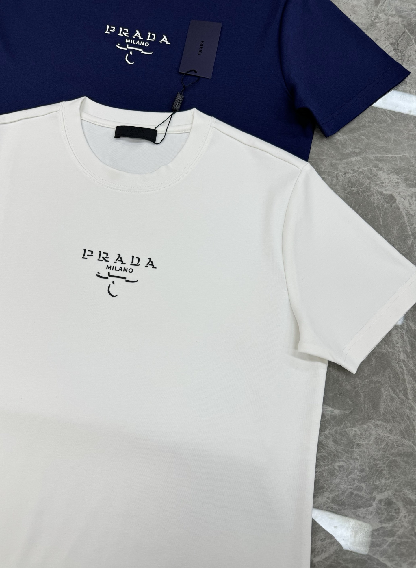 Prada Men's Logo Print T-Shirt - Soft Modal Cotton, Multiple Colors 5 i1760345137504 7222 0 3