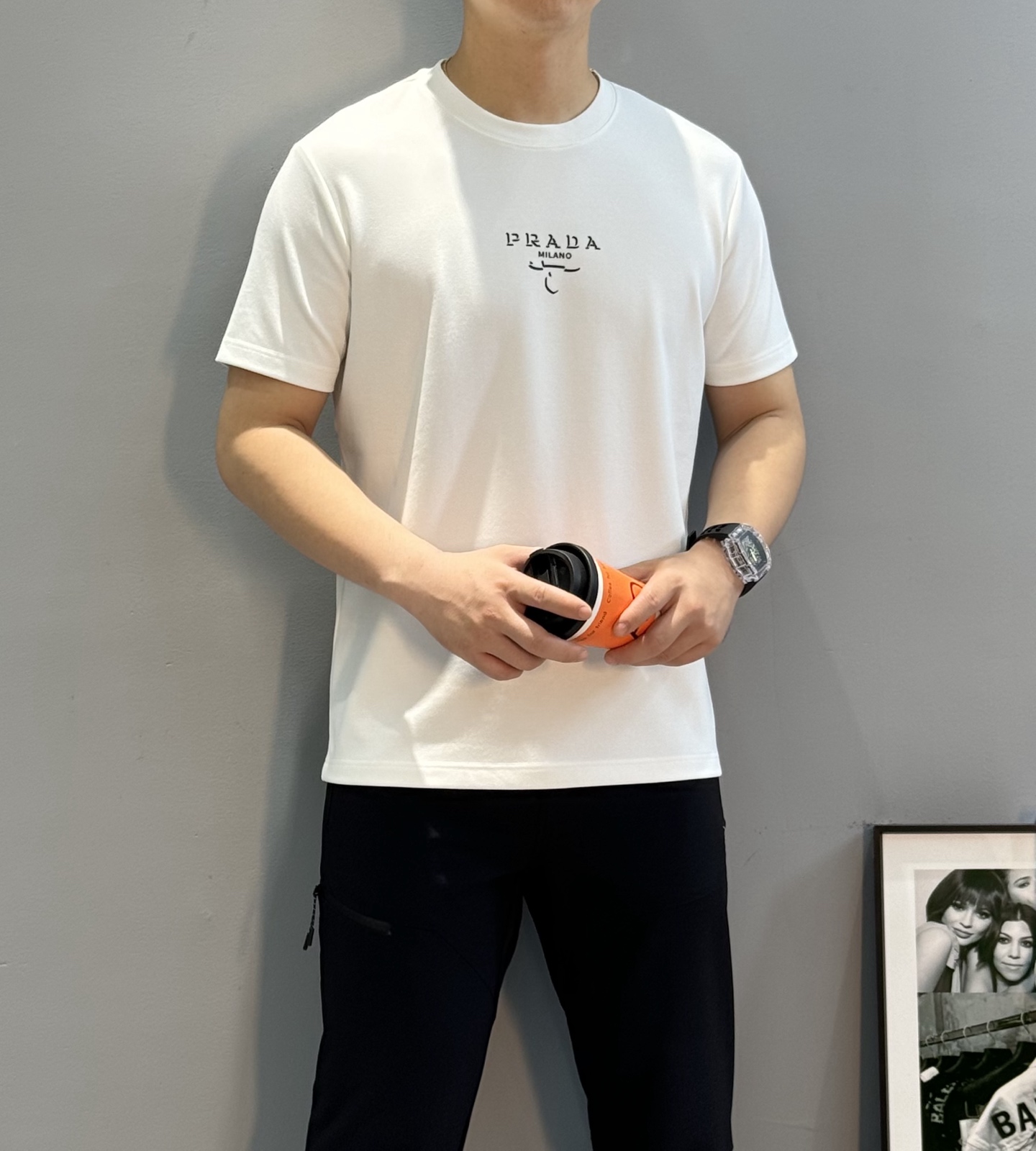Prada Men's Logo Print T-Shirt - Soft Modal Cotton, Multiple Colors 3 i1760345147205 7847 0 1