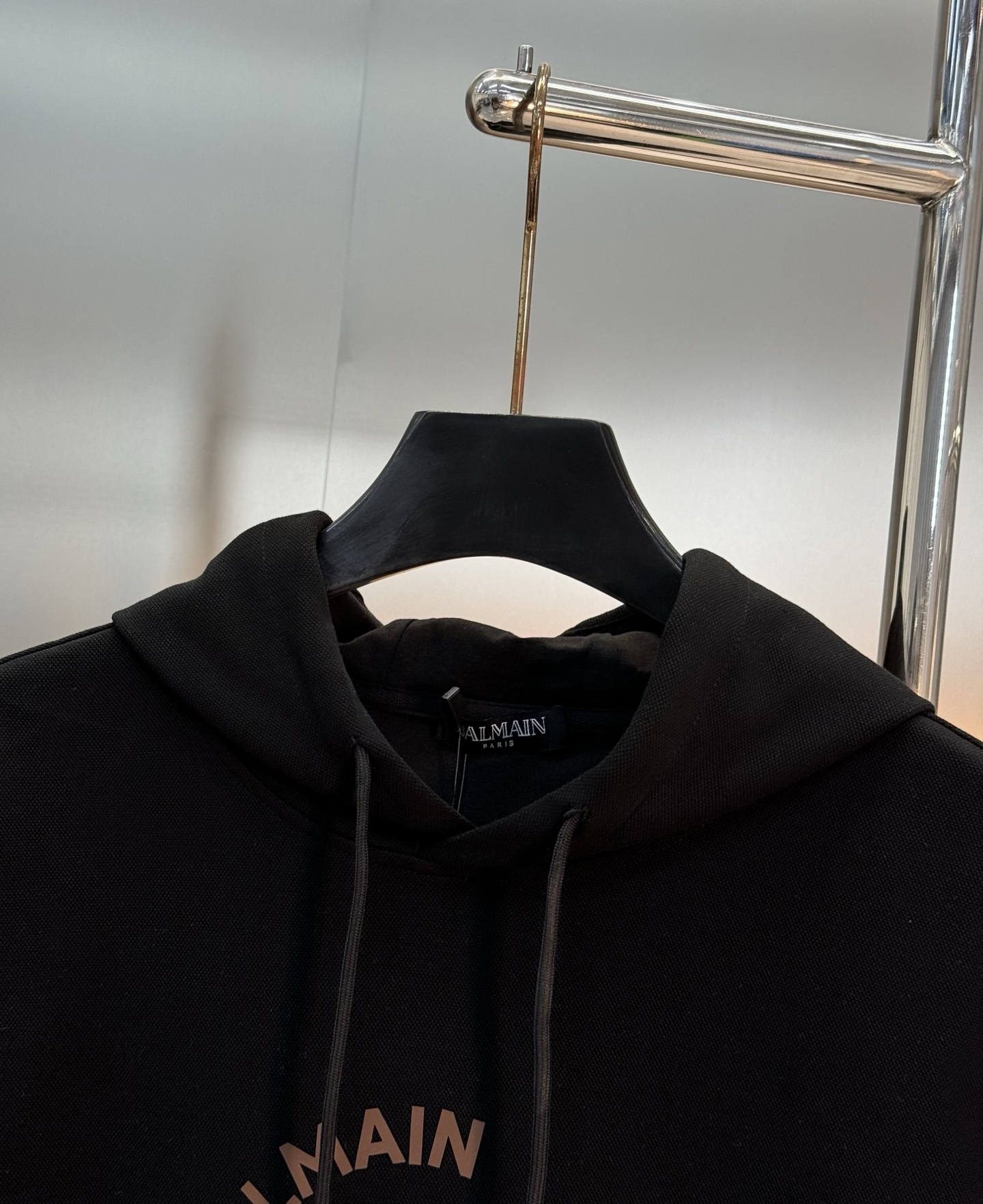 BALAIN CIAGA25s巴黎新款连帽卫衣，棉质面料柔软舒适，胸前“Life is a journe