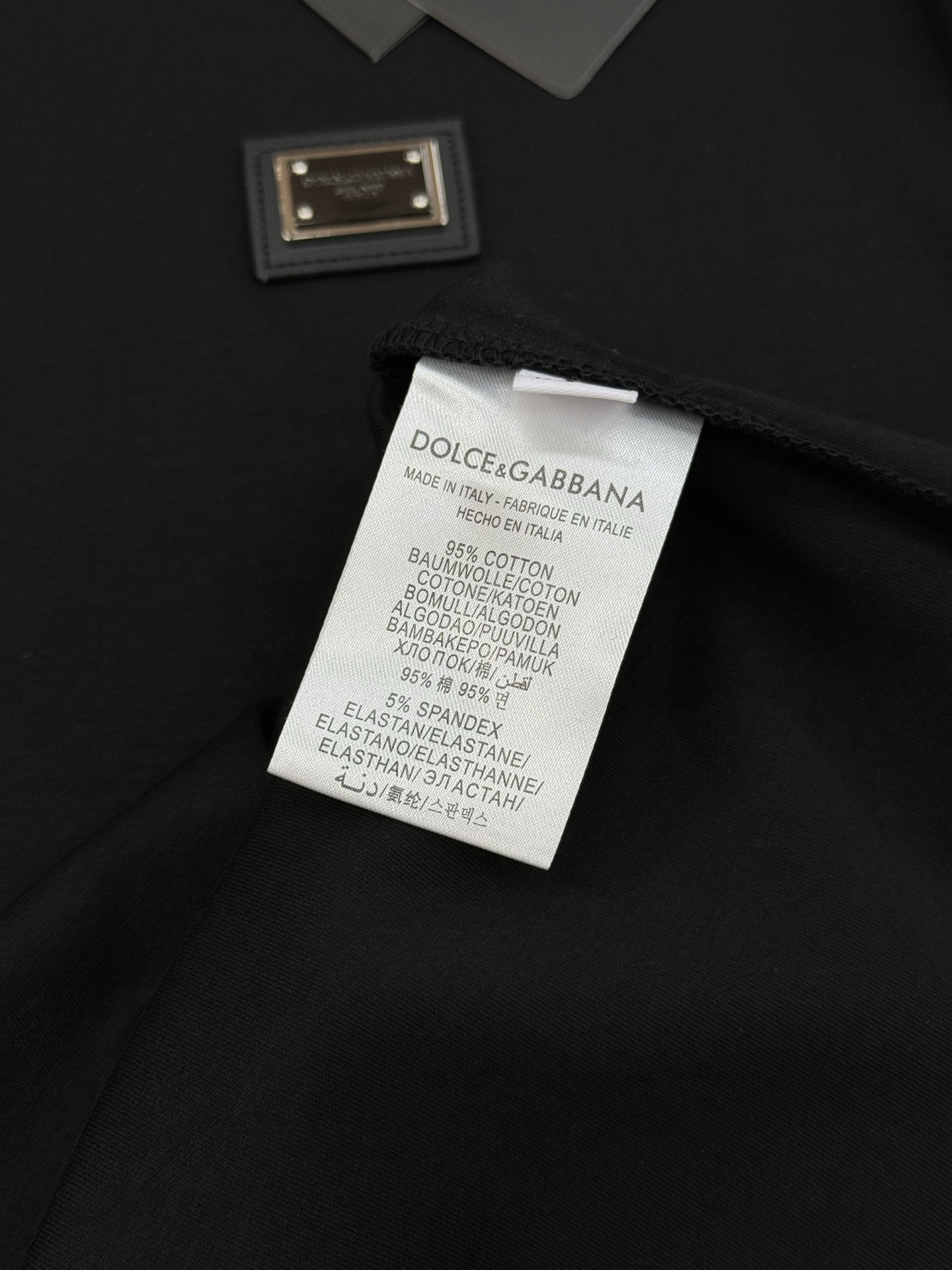 D&G*杜嘉班纳25s男士莫代尔长袖T恤❤️经典推荐！优选300g莫代尔棉.婴儿的触碰感觉，入手必定回购