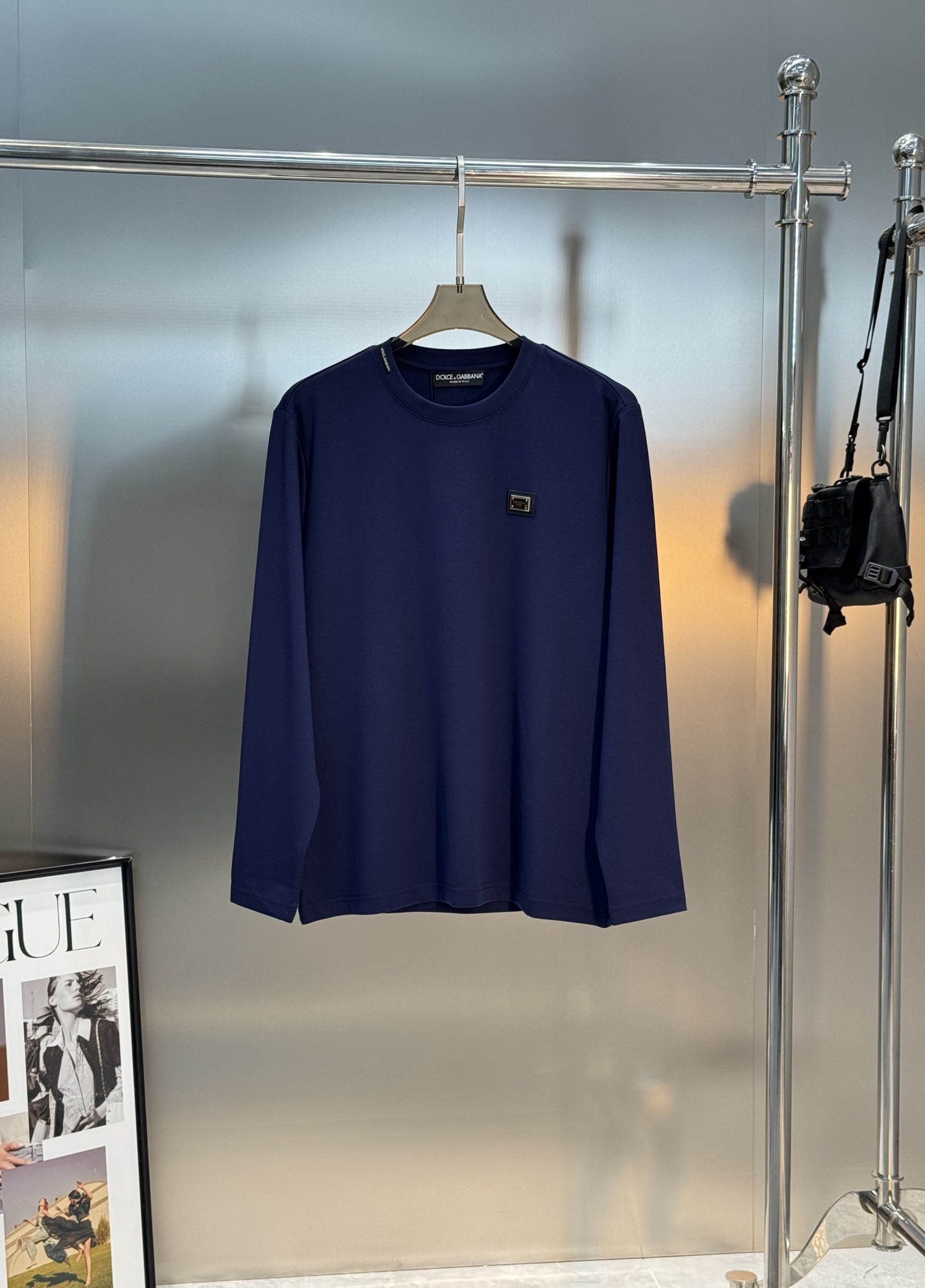 D&G*杜嘉班纳25s男士莫代尔长袖T恤❤️经典推荐！优选300g莫代尔棉.婴儿的触碰感觉，入手必定回购