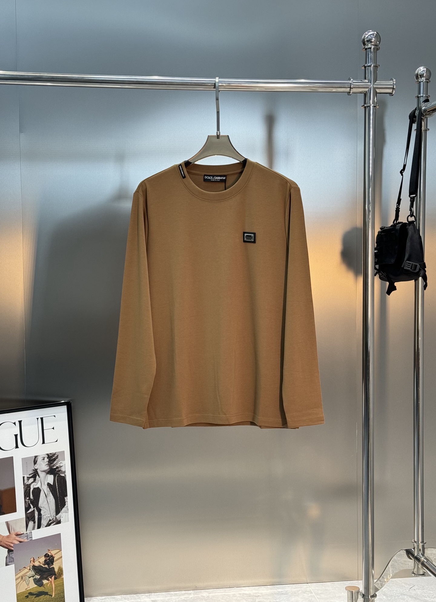 D&G*杜嘉班纳25s男士莫代尔长袖T恤❤️经典推荐！优选300g莫代尔棉.婴儿的触碰感觉，入手必定回购