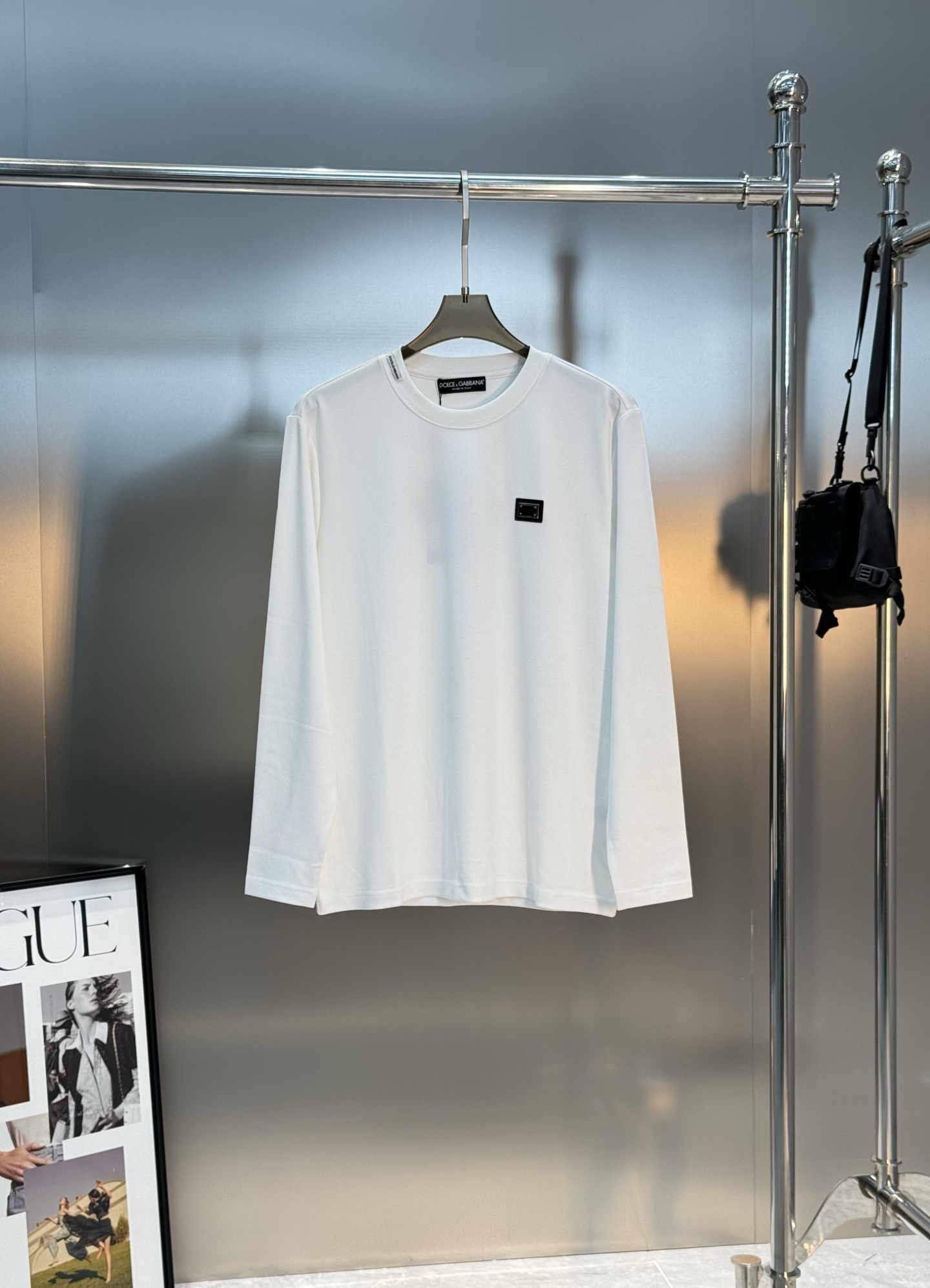 D&G*杜嘉班纳25s男士莫代尔长袖T恤❤️经典推荐！优选300g莫代尔棉.婴儿的触碰感觉，入手必定回购