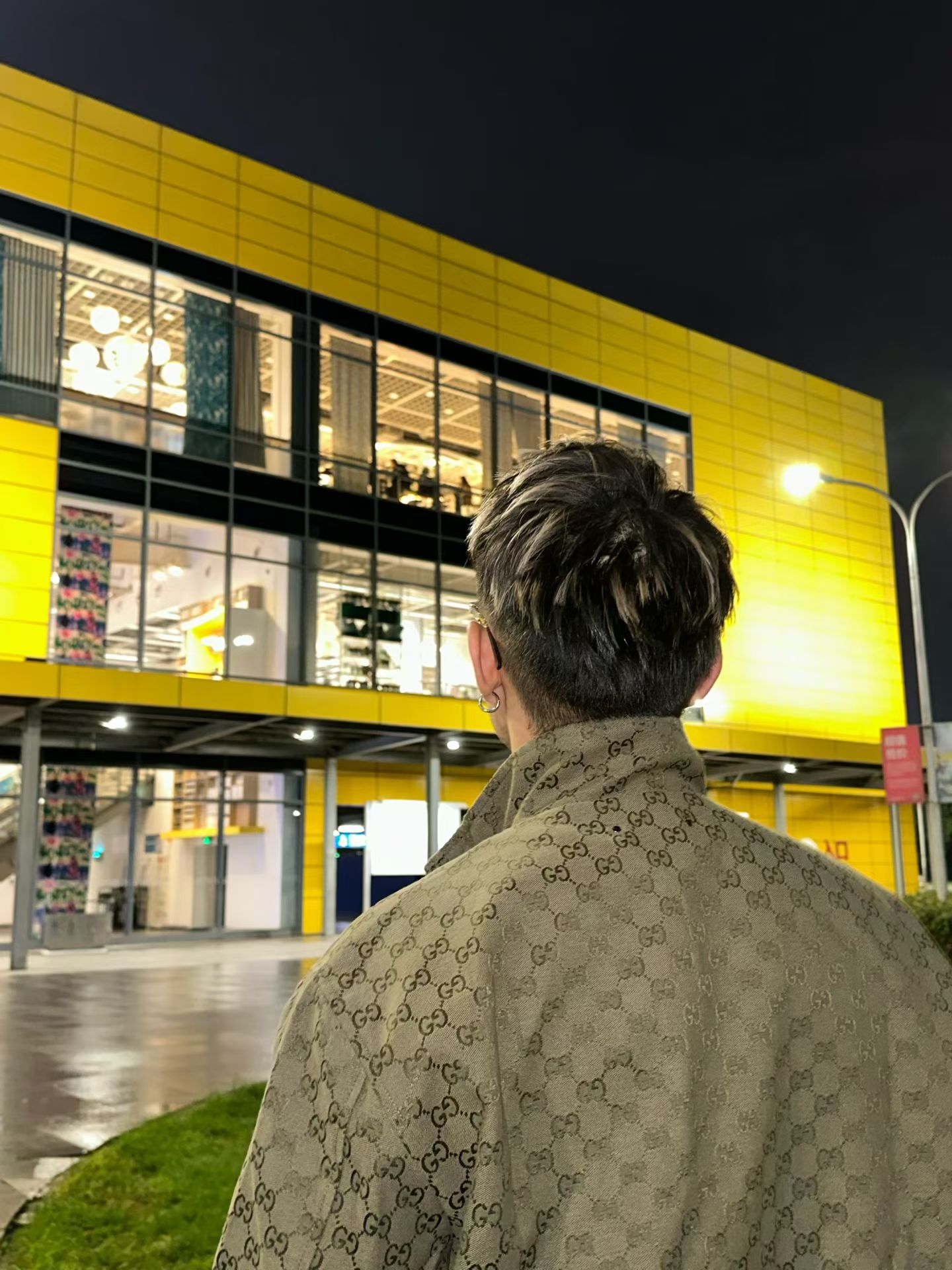 Gucci古奇25FW秋冬新品！GG帆布飞行夹克外套.男女同款！2025早秋系列运用精致又华丽的面料演绎