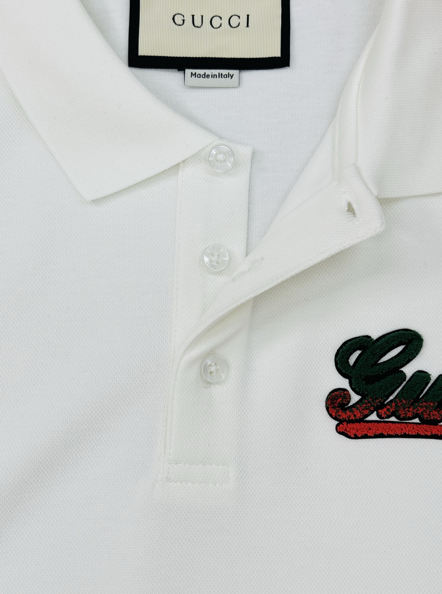 全品相推送～高端Gucci古奇25s新款男士长袖POLO衫.此类型的基础单品是每季必出现的…进口双丝光珠