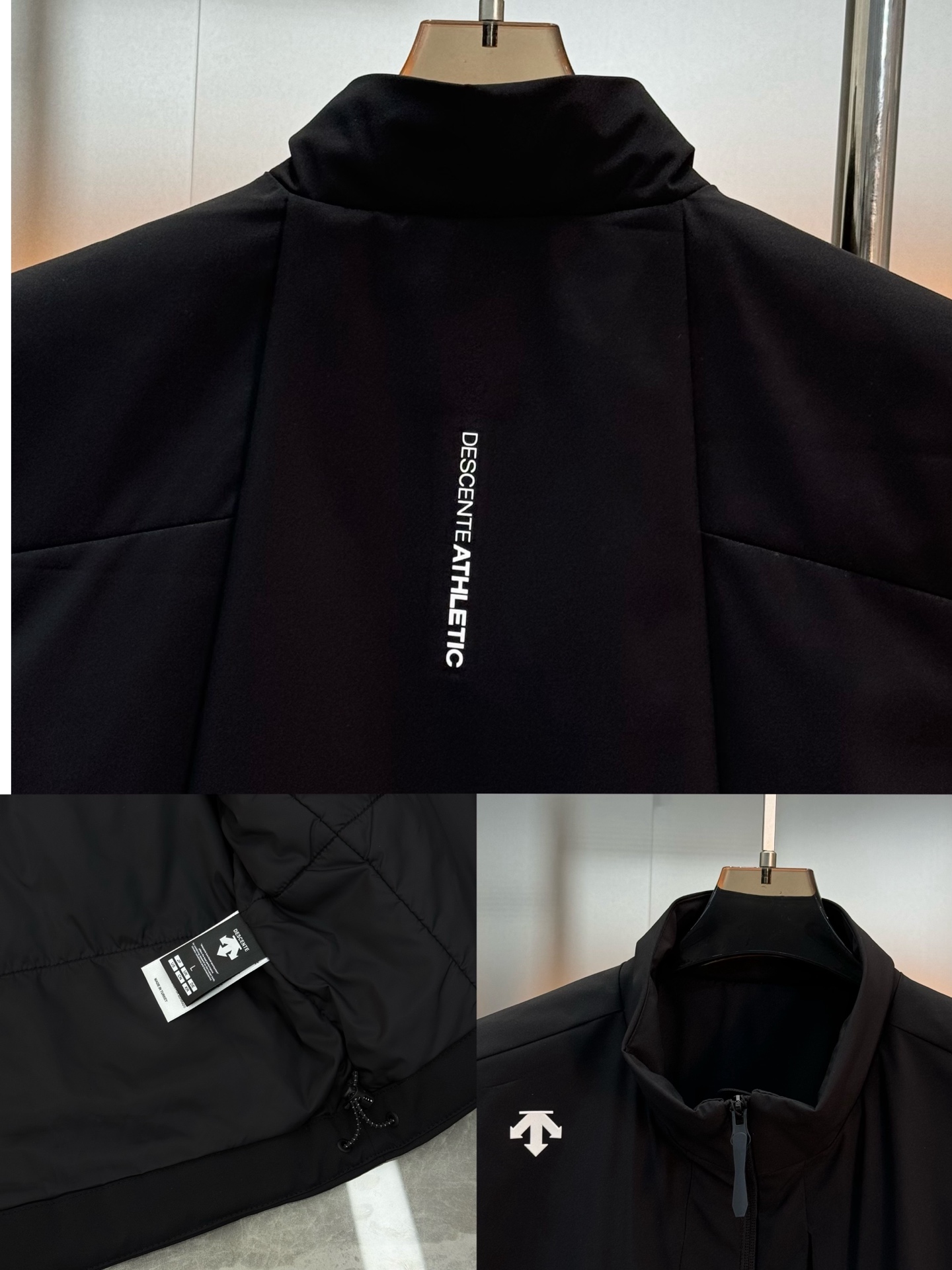 DESCENTE迪桑特*男士高尔夫马甲，25s新品推荐！采用科技梭织面料，轻便透气又速干，运动穿着超舒适