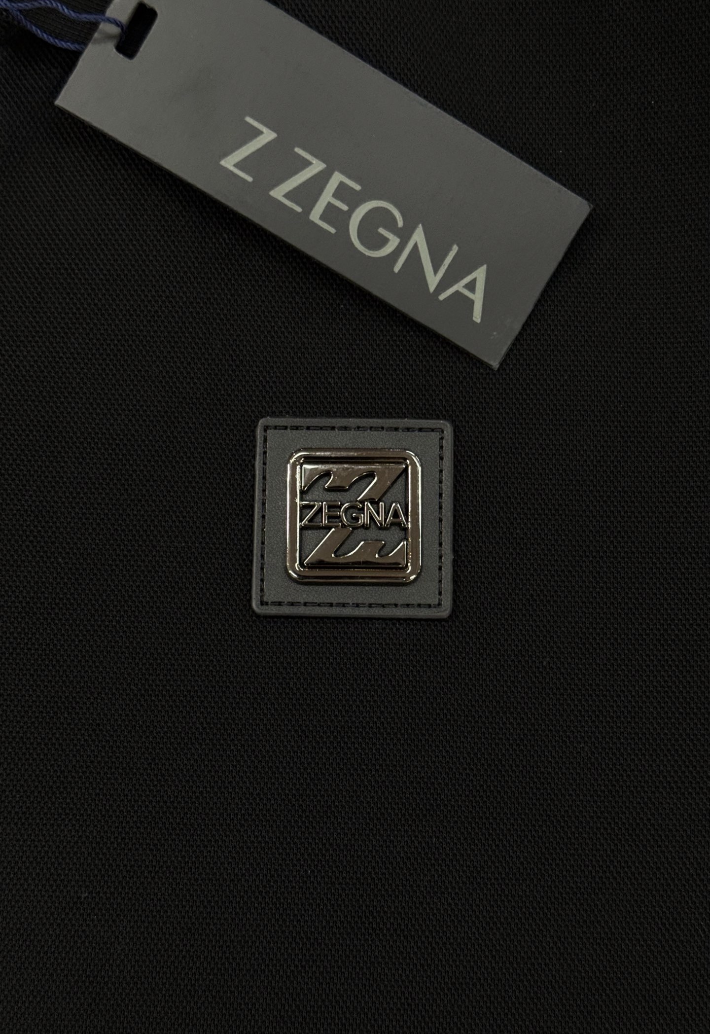 Z Zeng杰尼亚2025ss新款男士长袖Polo衫！简约时尚大气不失优雅，单穿内搭体面过人，品质控/细