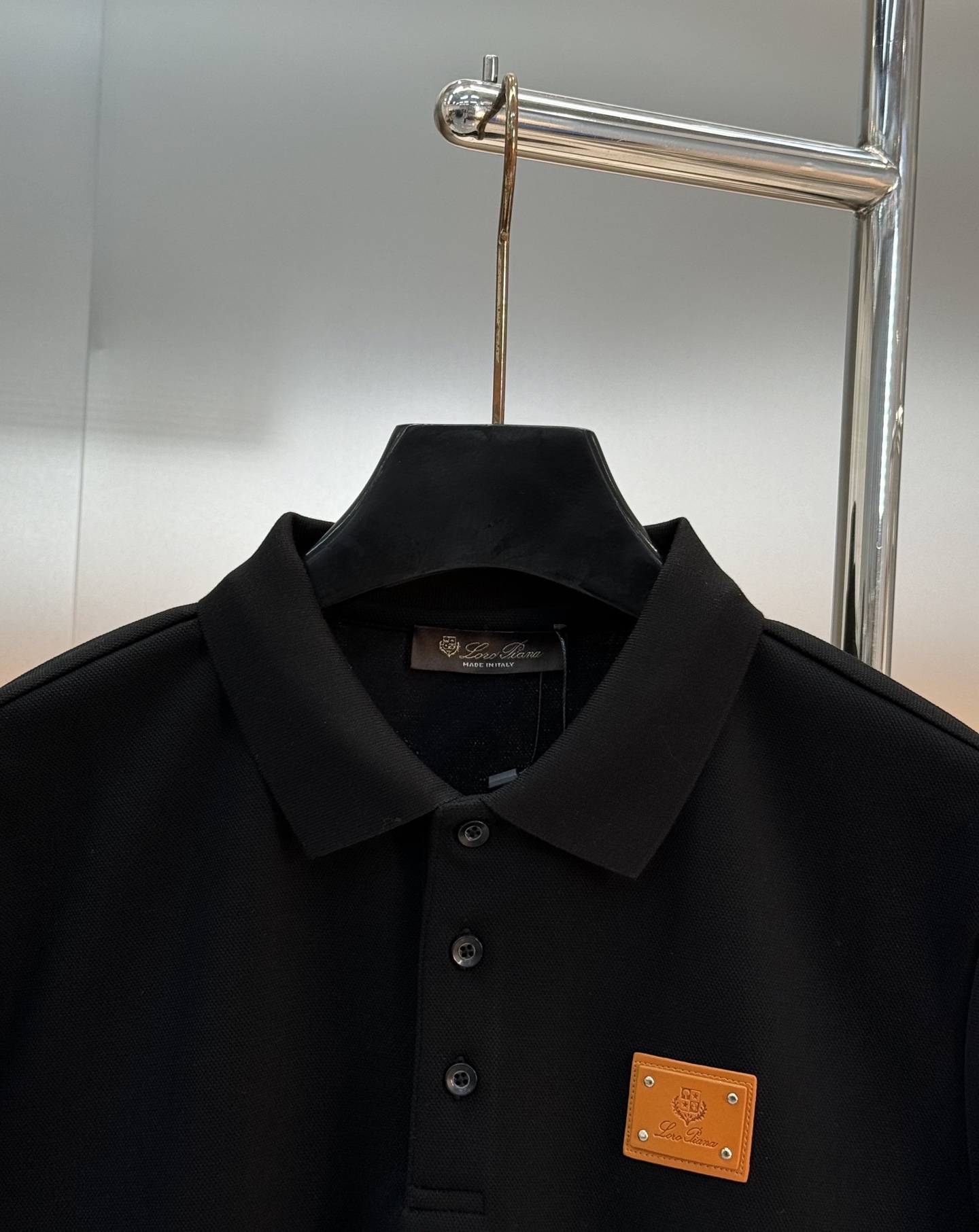 Loro Piana诺悠翩雅* 2025s新款长袖Polo衫.秋冬必备单品推荐！经典lP🆕标识.3D立体