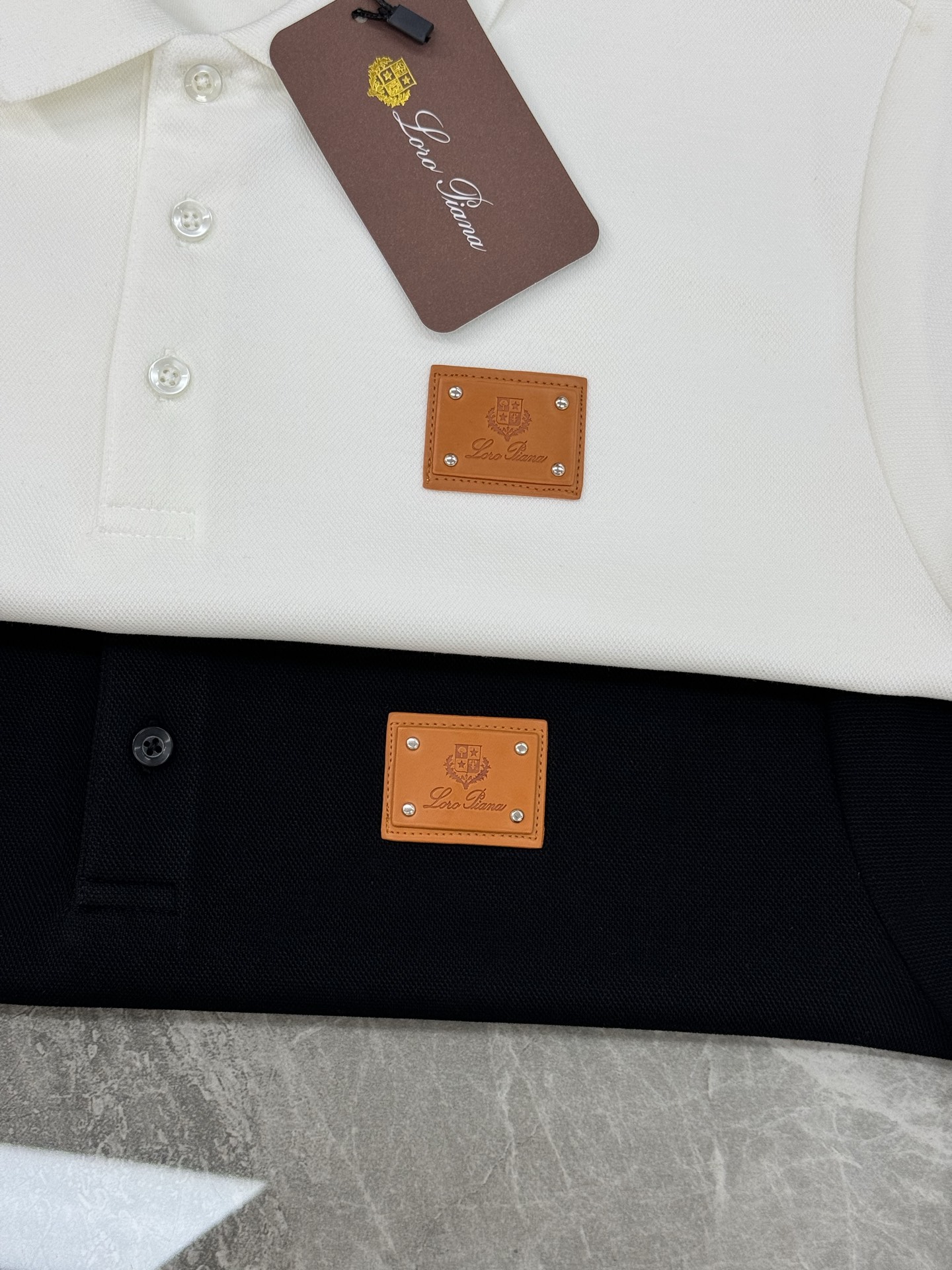 Loro Piana诺悠翩雅* 2025s新款长袖Polo衫.秋冬必备单品推荐！经典lP🆕标识.3D立体