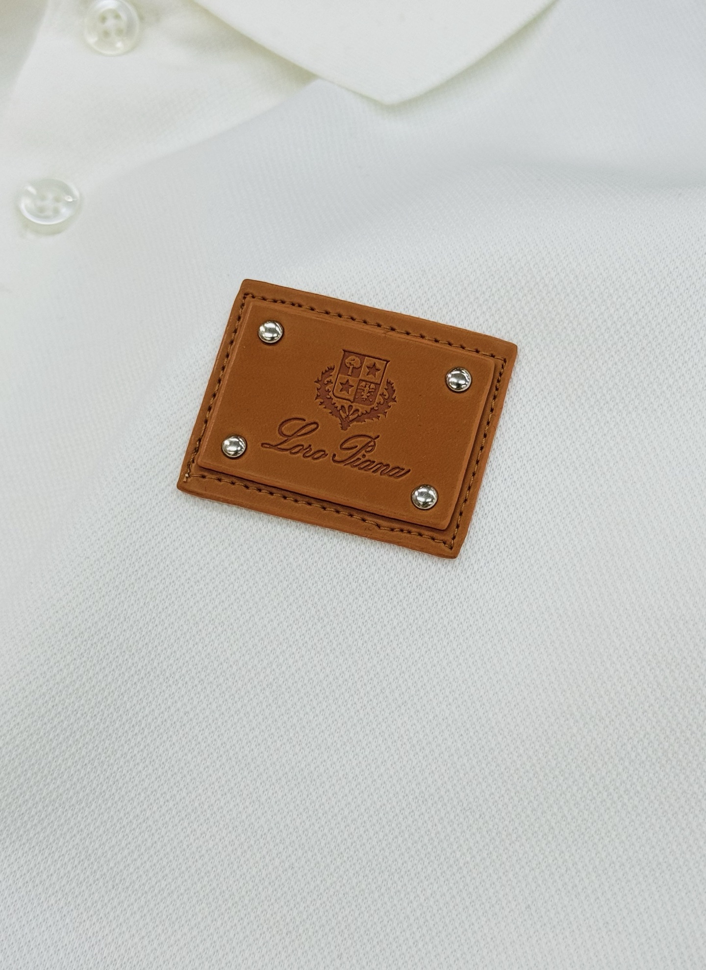 Loro Piana诺悠翩雅* 2025s新款长袖Polo衫.秋冬必备单品推荐！经典lP🆕标识.3D立体