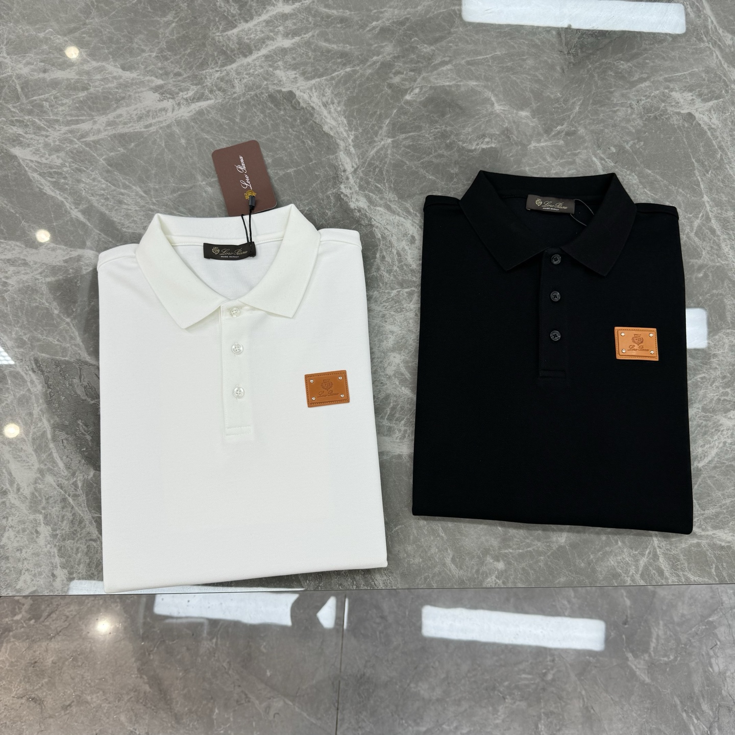 Loro Piana诺悠翩雅* 2025s新款长袖Polo衫.秋冬必备单品推荐！经典lP🆕标识.3D立体